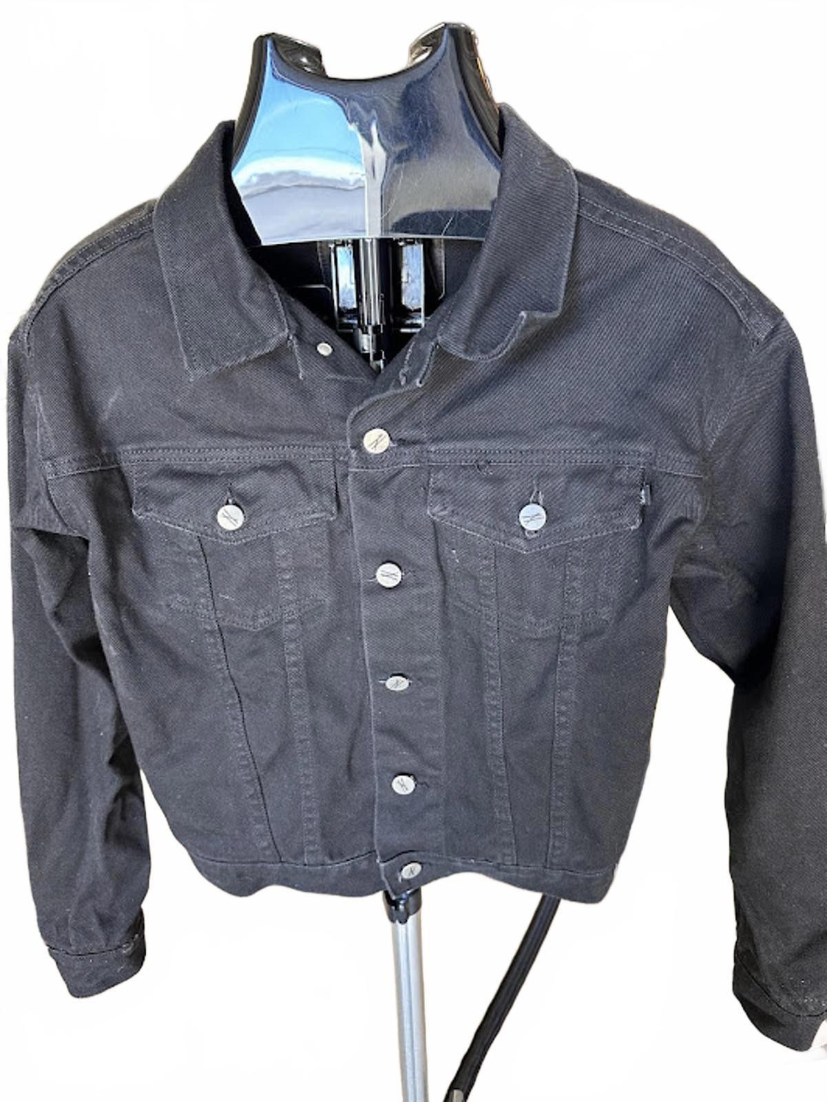 Other Nihilism Black Denim Jacket USA XS Size XS / US 0-2 / IT 36-38 - 1 Thumbnail