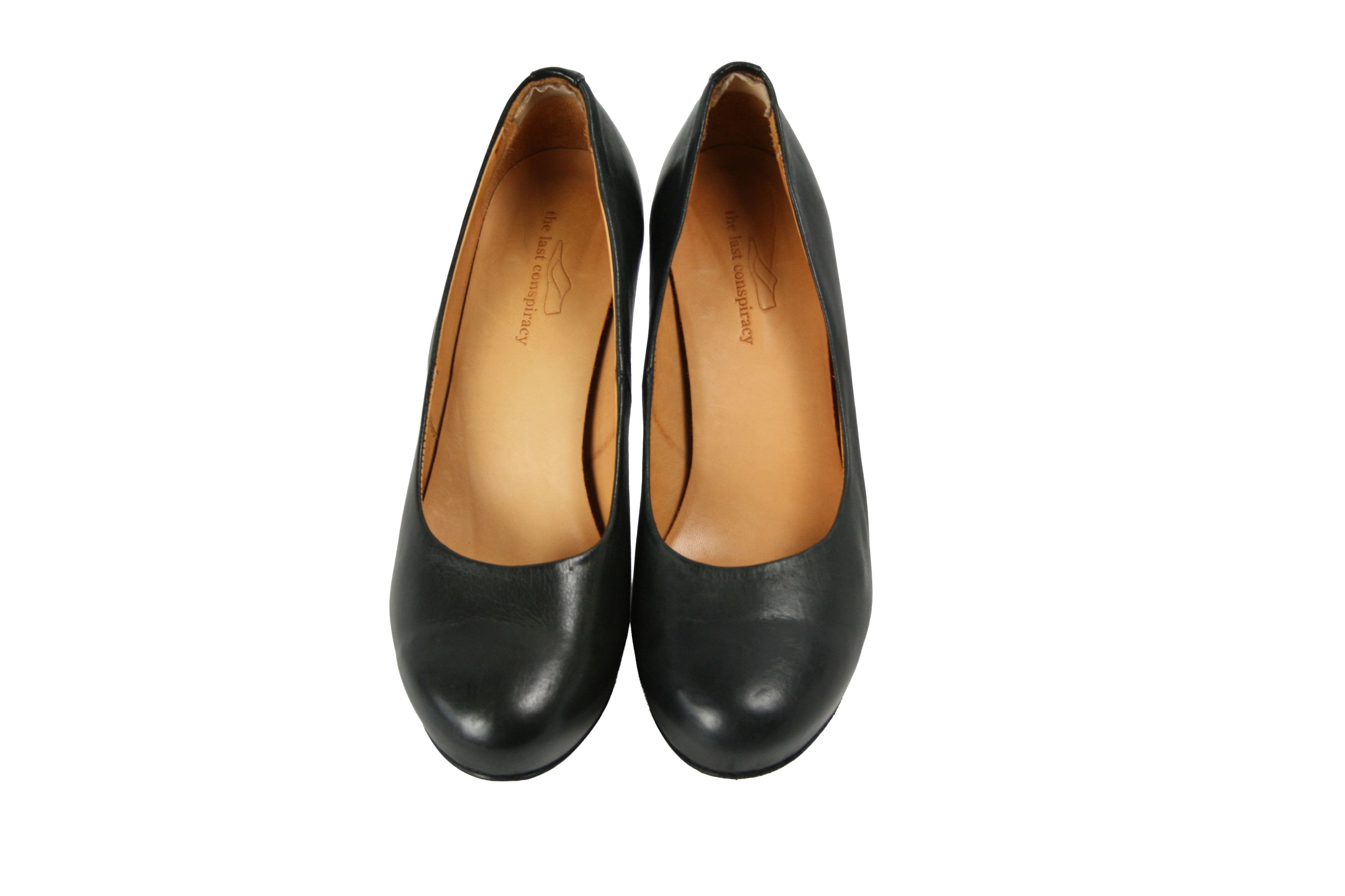 The Last Conspiracy Avant Garde Leather Heels Size US 9 / IT 39 - 9 Thumbnail
