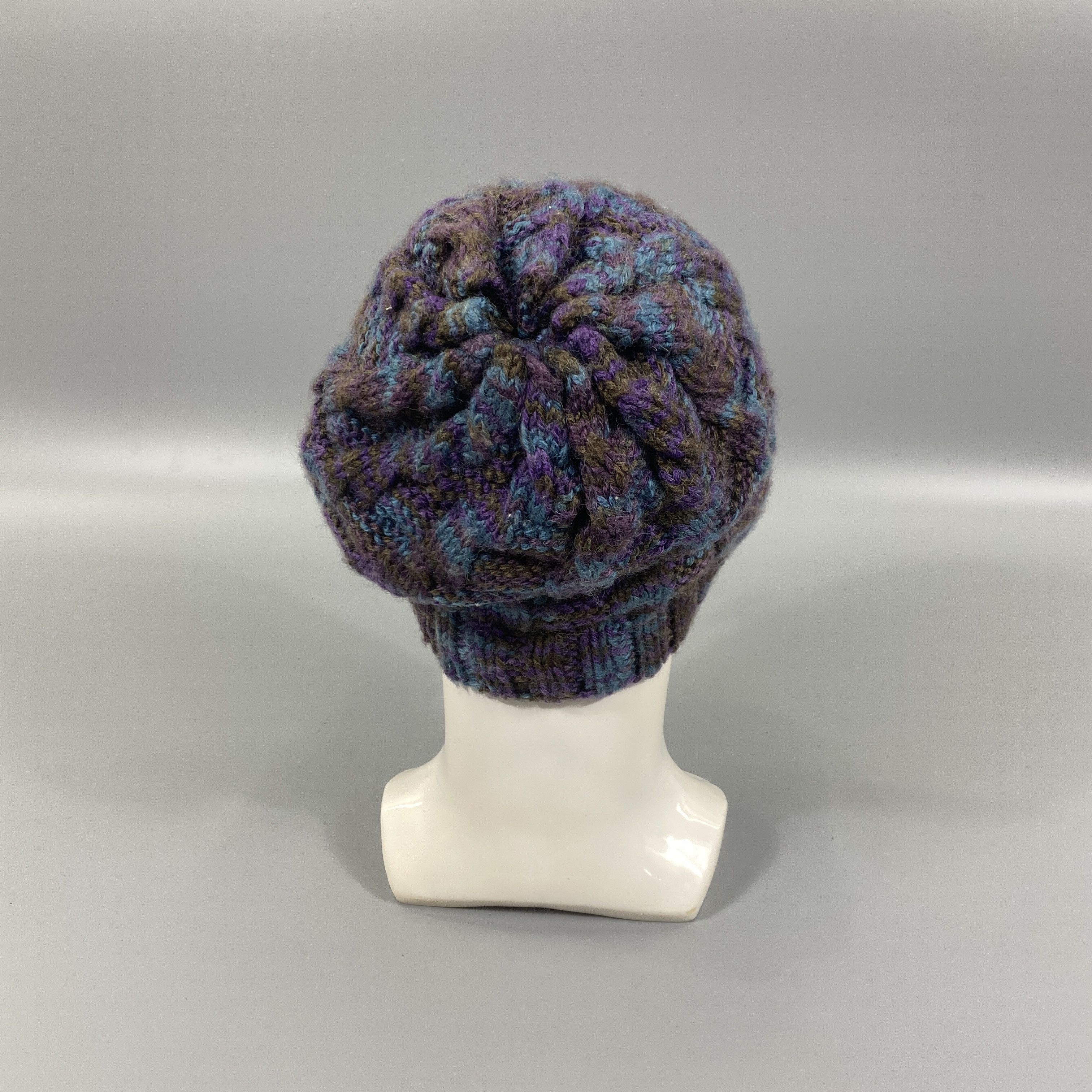 Japanese Brand Multicolor Knit Beanie Hat -BN818 Size ONE SIZE - 3 Thumbnail
