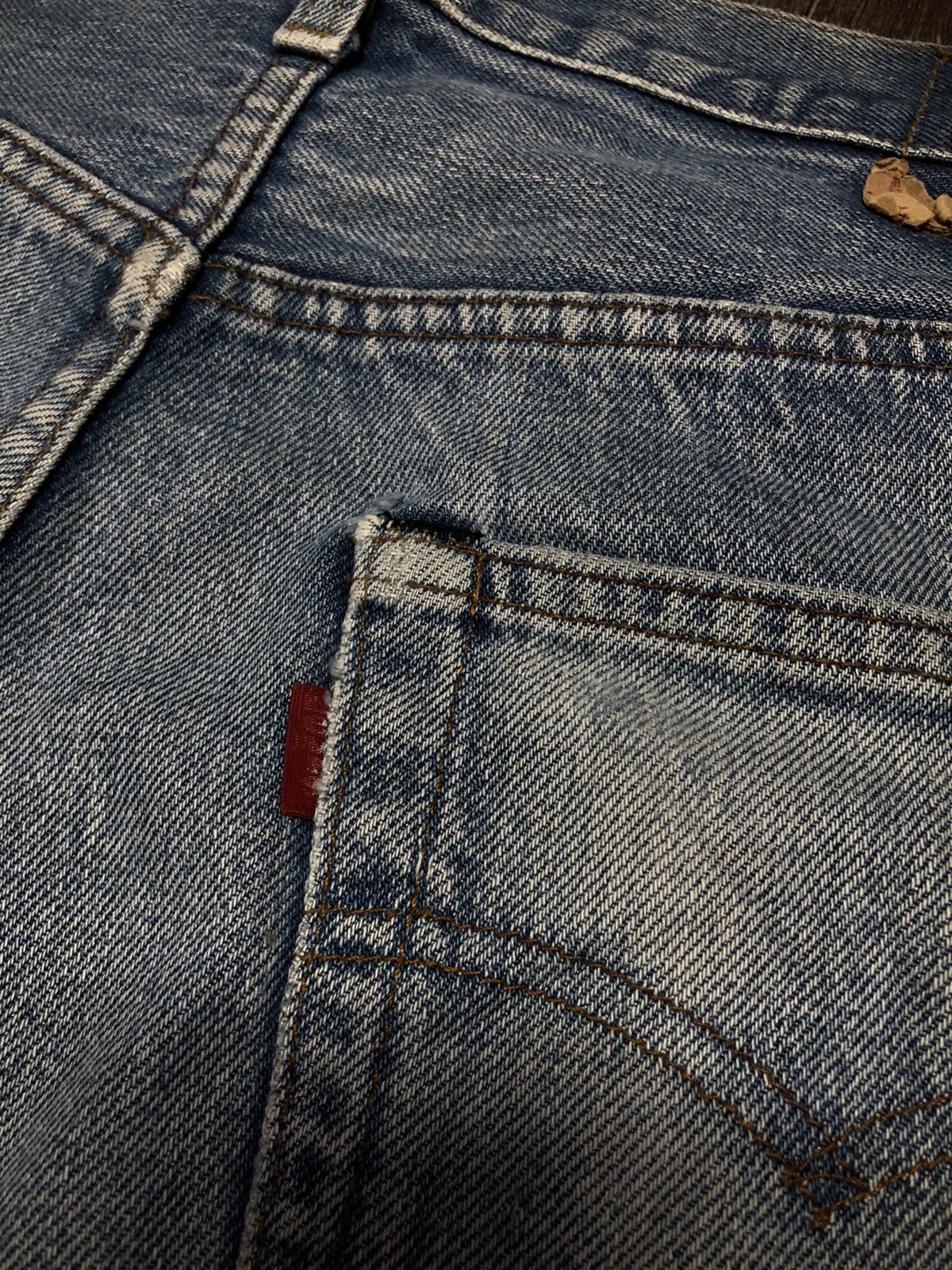 Levi's × Levi's Vintage Clothing Vintage Levi's button stamp 524 Rindem Selvedge Jeans Size US 30 / EU 46 - 11 Thumbnail