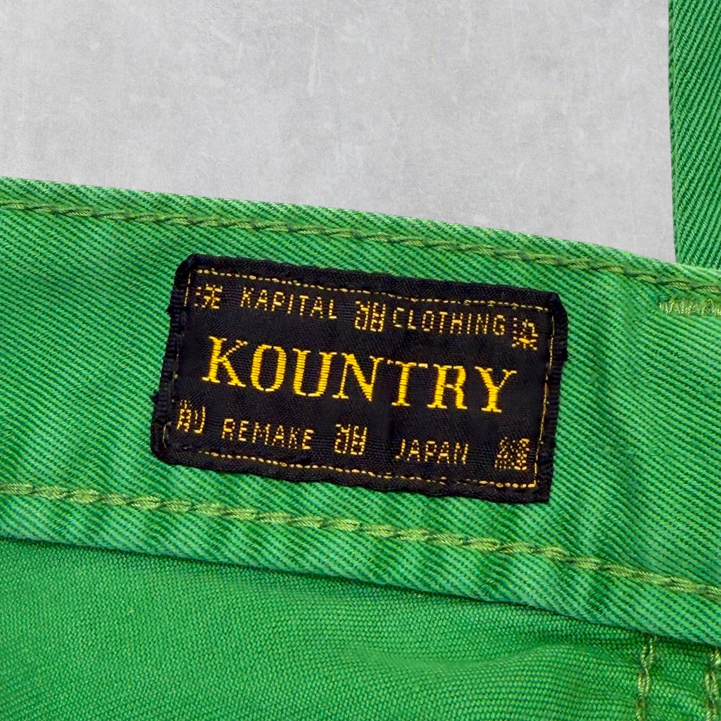 Kapital Kapital Yellow Skeleton 5P Cisco Green Pants 32 Size US 32 / EU 48 - 6 Thumbnail