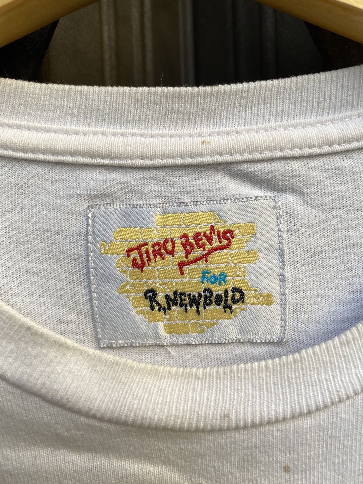 Japanese Brand Vintage R. Newbold X Jiro Bevis Tee Size US M / EU 48-50 / 2 - 3 Thumbnail