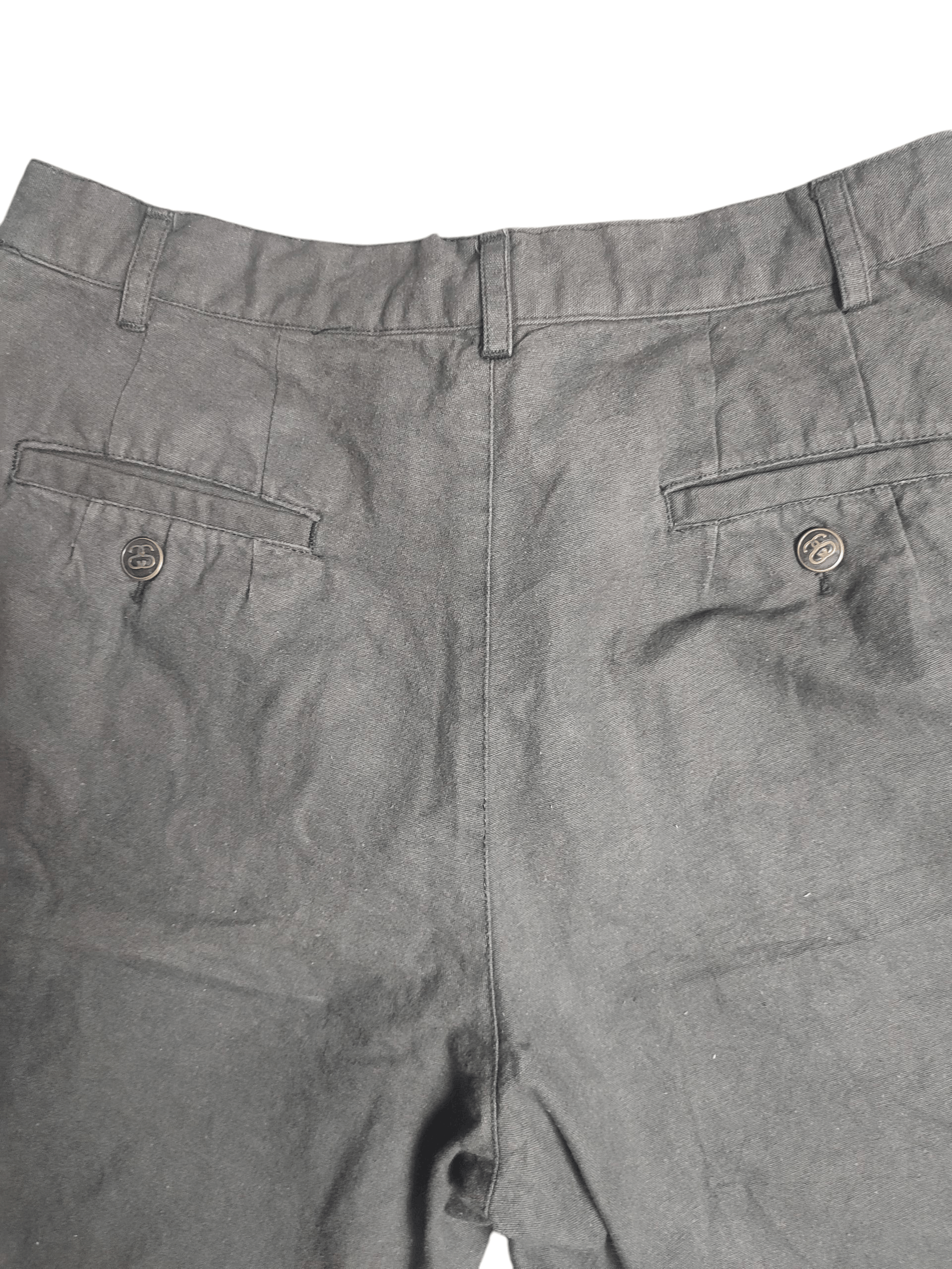 Stussy Stussy Canvas Short Pants 1980s Vintage Pants Size US 30 / EU 46 - 6 Thumbnail