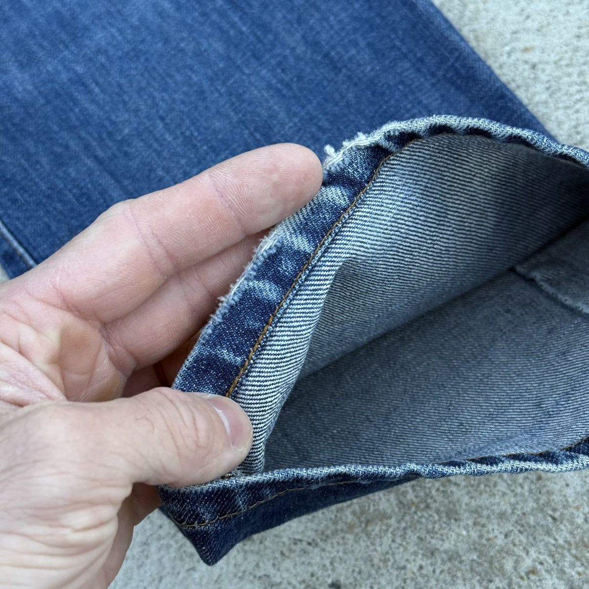 Edwin Edwin Men’s 503 Regular Straight Jeans Blue Selvedge Denim Size US 28 / EU 44 - 6 Thumbnail