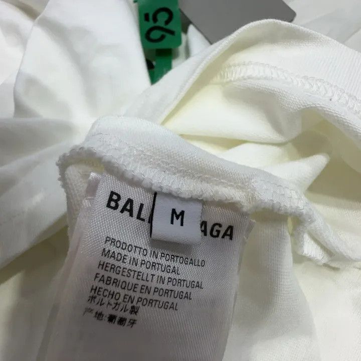 Balenciaga Balenciaga Logo Print Casual Short Sleeve Top 0079-2507 Size M / US 6-8 / IT 42-44 - 3 Thumbnail