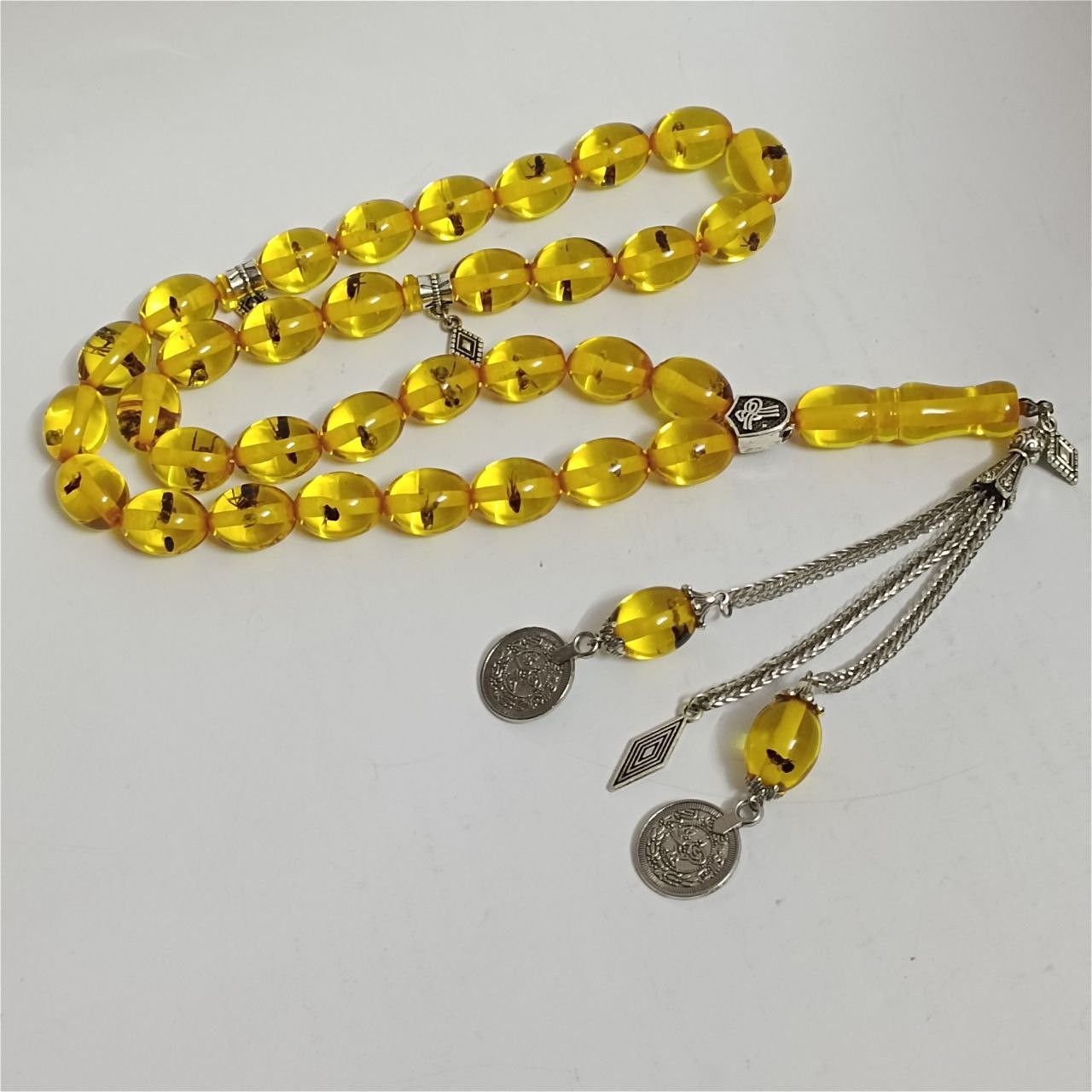 Other Rare amber-style Islamic prayer beads insect inclusions Size ONE SIZE - 6 Thumbnail