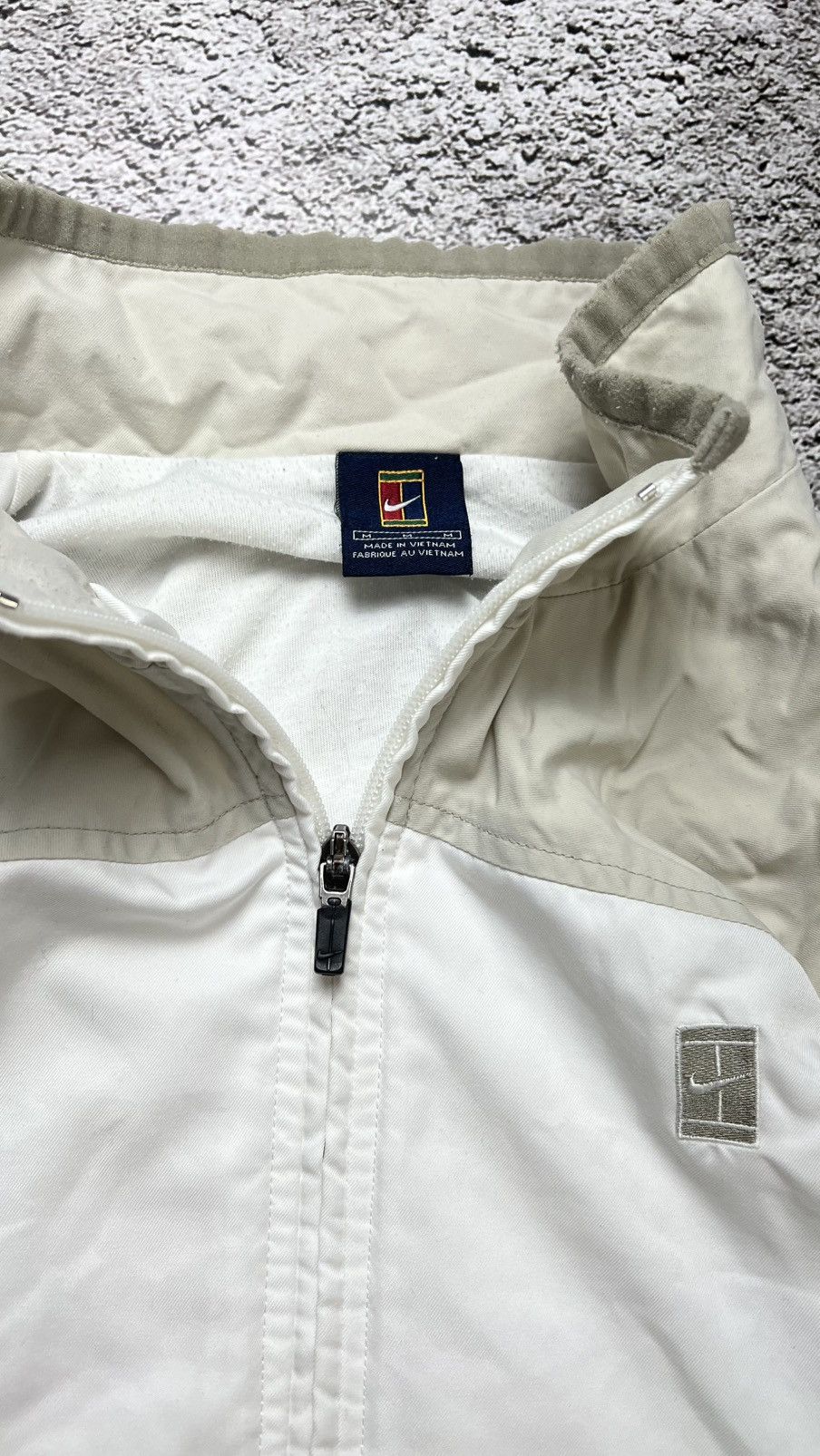 Nike VTG 90’s Nike court tracksuit zip and pants set challenge Size US M / EU 48-50 / 2 - 3 Thumbnail