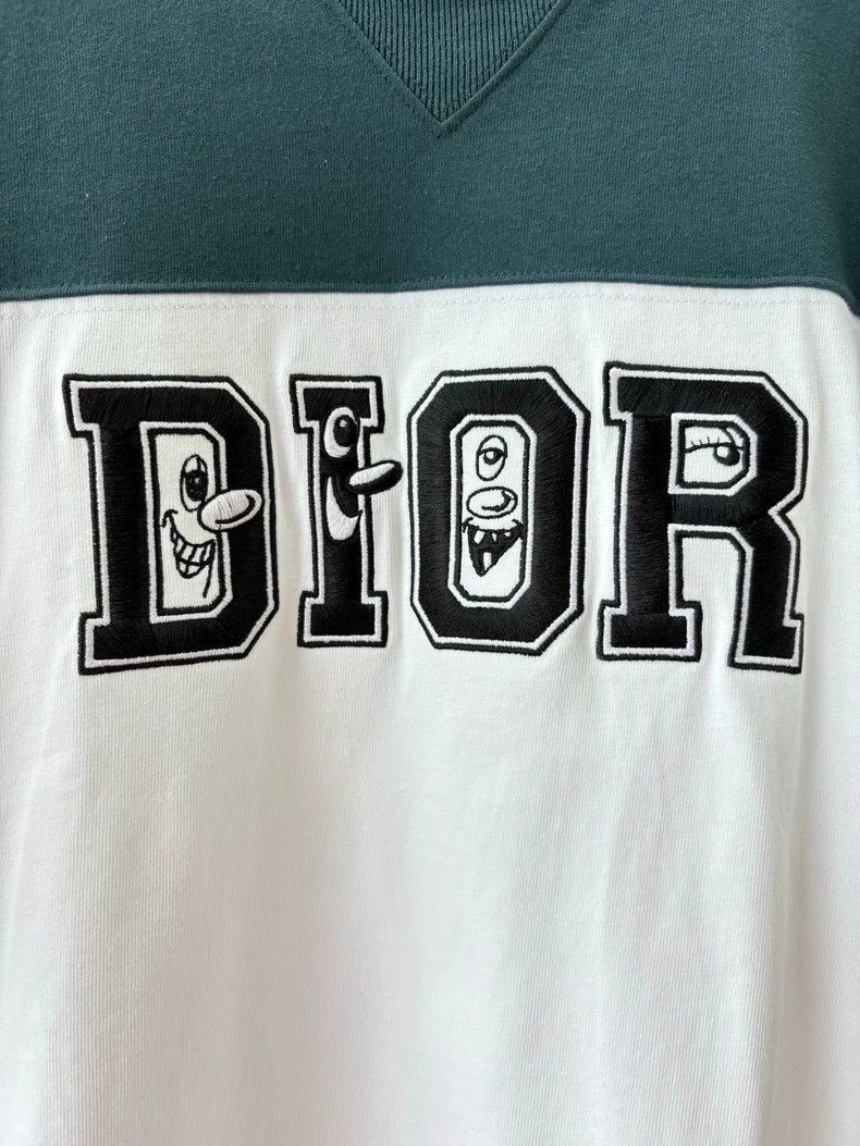 Dior Dior American Vintage Patchwork Embroidery Short Sleeve T-S Size US S / EU 44-46 / 1 - 3 Thumbnail
