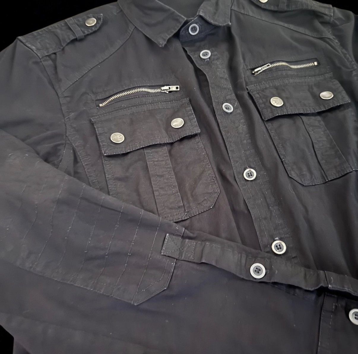 Other Rick Owens style military jacket Size US M / EU 48-50 / 2 - 2 Thumbnail