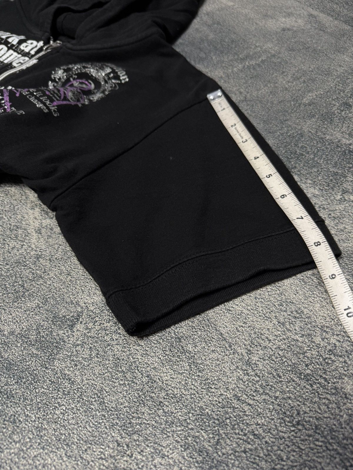Japanese Brand Y2k Hoodie Beaumont Carr Punk Poem Size US L / EU 52-54 / 3 - 7 Thumbnail