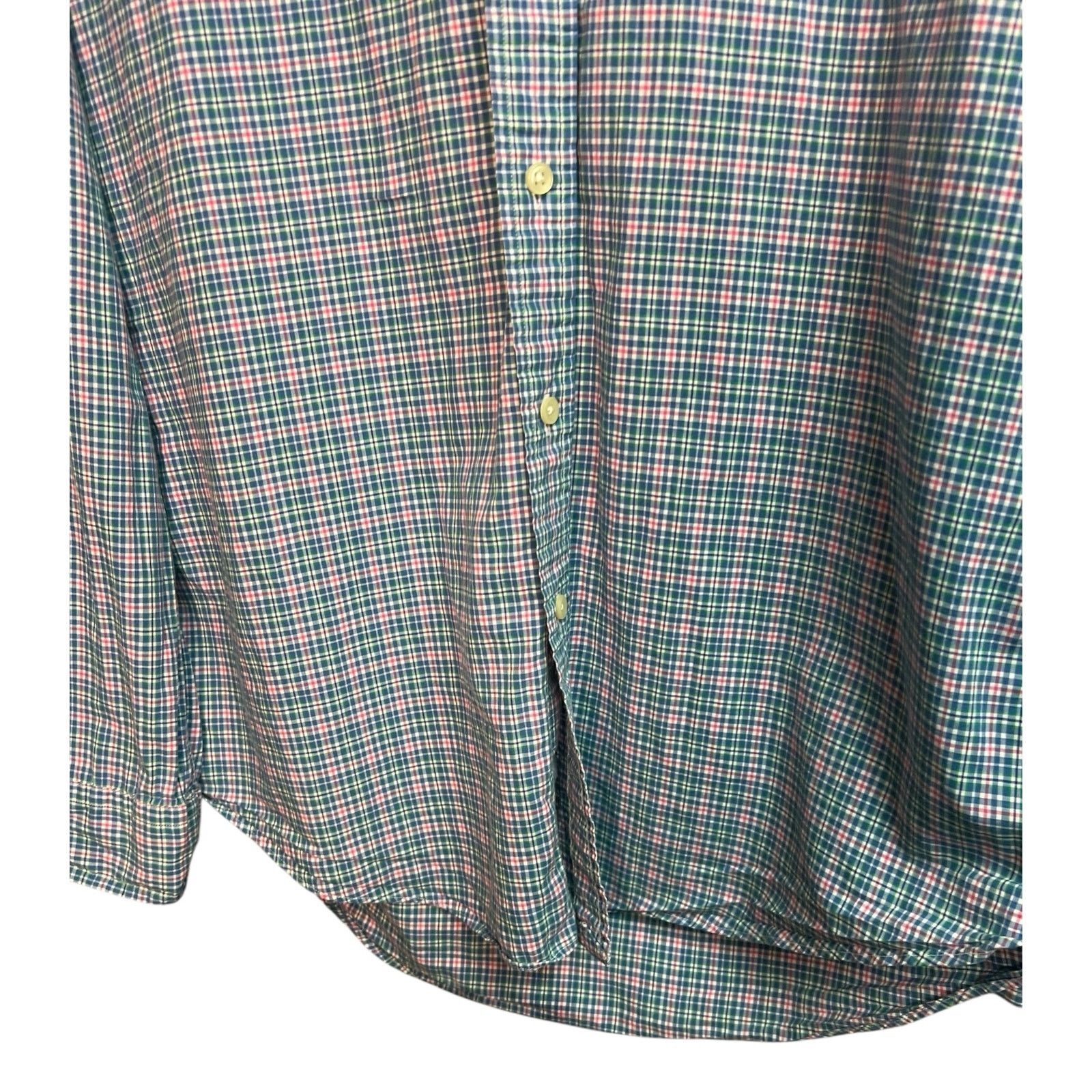 Ralph Lauren Ralph Lauren Cotton Custom Fit Medium Button Front Shirt Size US M / EU 48-50 / 2 - 9 Thumbnail