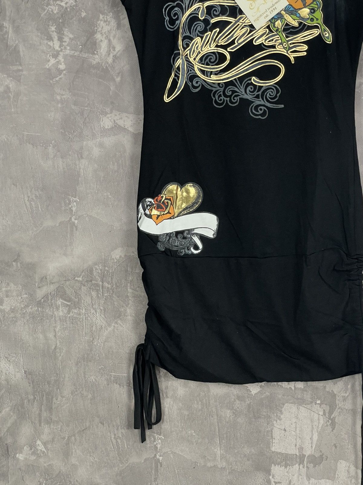 Southpole Vintage 2000s Affliction Style South Pole Glam T Shirt Size S / US 4 / IT 40 - 5 Thumbnail
