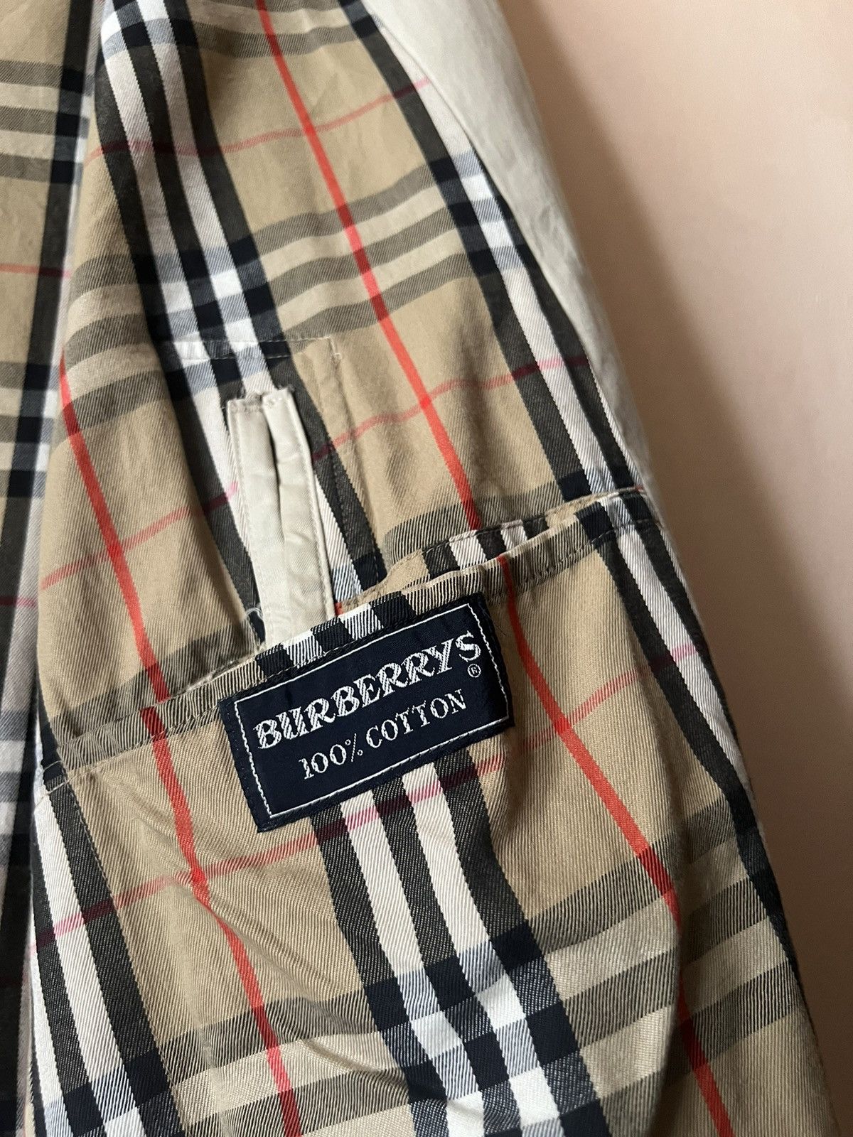 Burberry Prorsum × Vintage BURBERRY’S PRORSUM 90s VINTAGE TRENCH COAT NOVA CHECK CLOAK Size M / US 6-8 / IT 42-44 - 11 Thumbnail