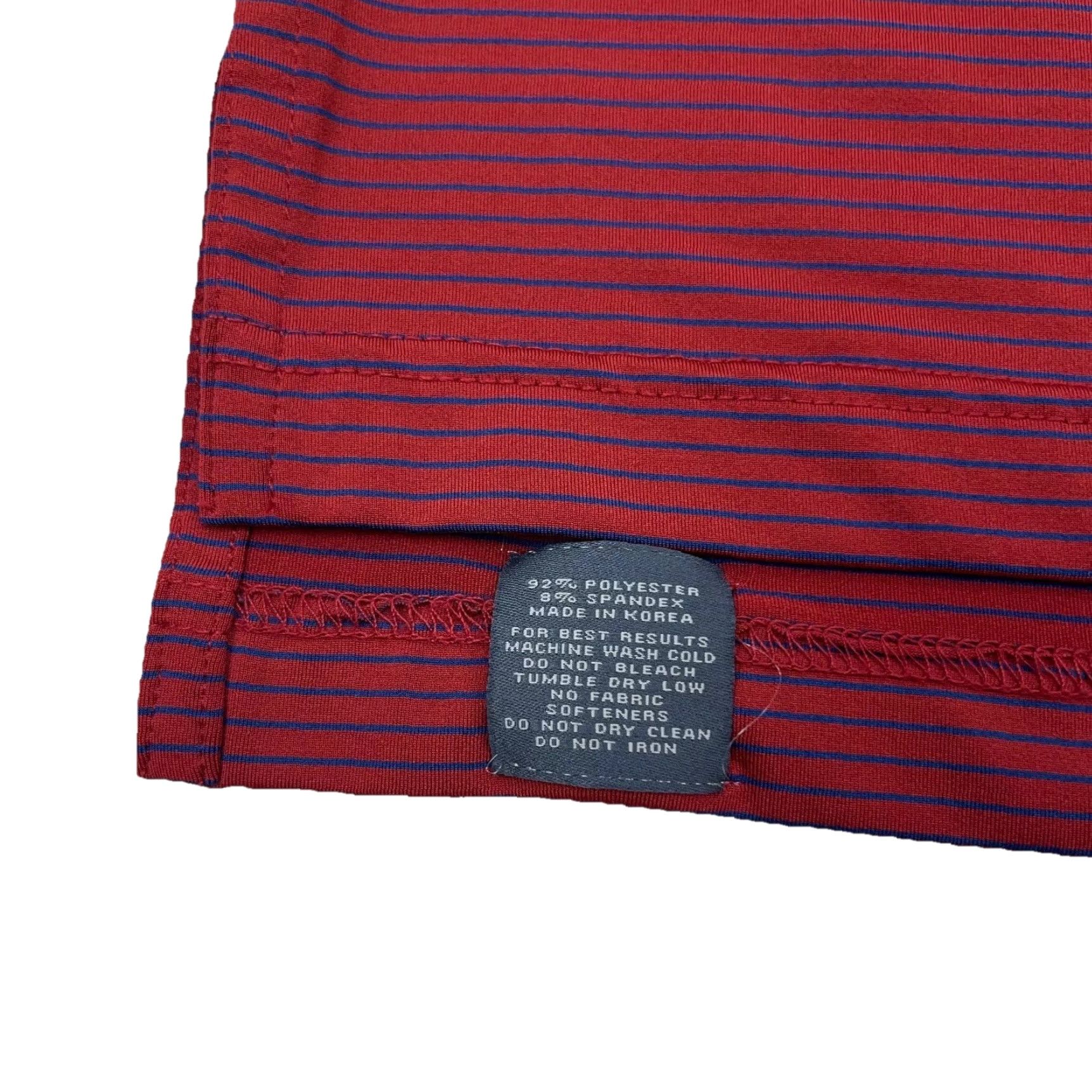 Vintage Turtleson Polo Shirt Men L Red Striped Performance Quick Dry Golf Club Shirt Polo Men's Red Striped Quick Dry Performance Golf Club Size US L / EU 52-54 / 3 - 4 Thumbnail