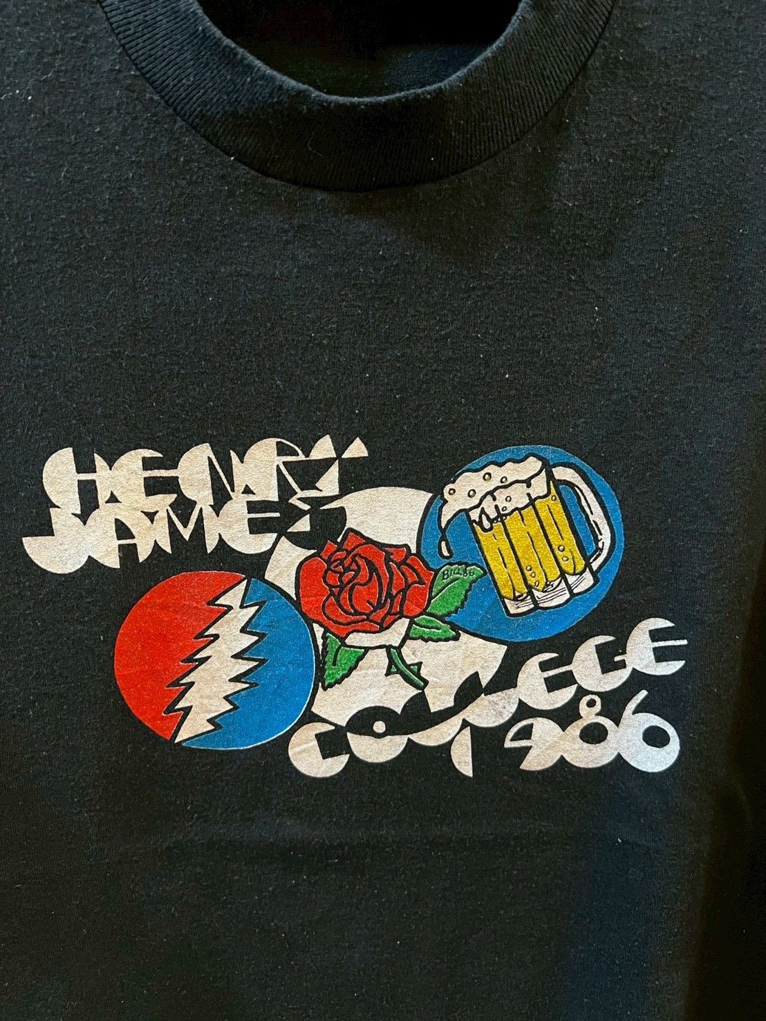 Band Tees Henry James Grateful vintage tee 1986’s Size US L / EU 52-54 / 3 - 2 Thumbnail