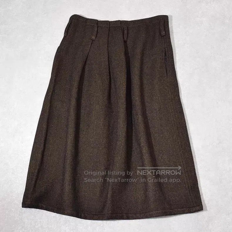 Yohji Yamamoto Yohji Yamamoto size os 80s Initial Wool Smocking Deformatio Size 26" / US 2 / IT 38 - 2 Thumbnail