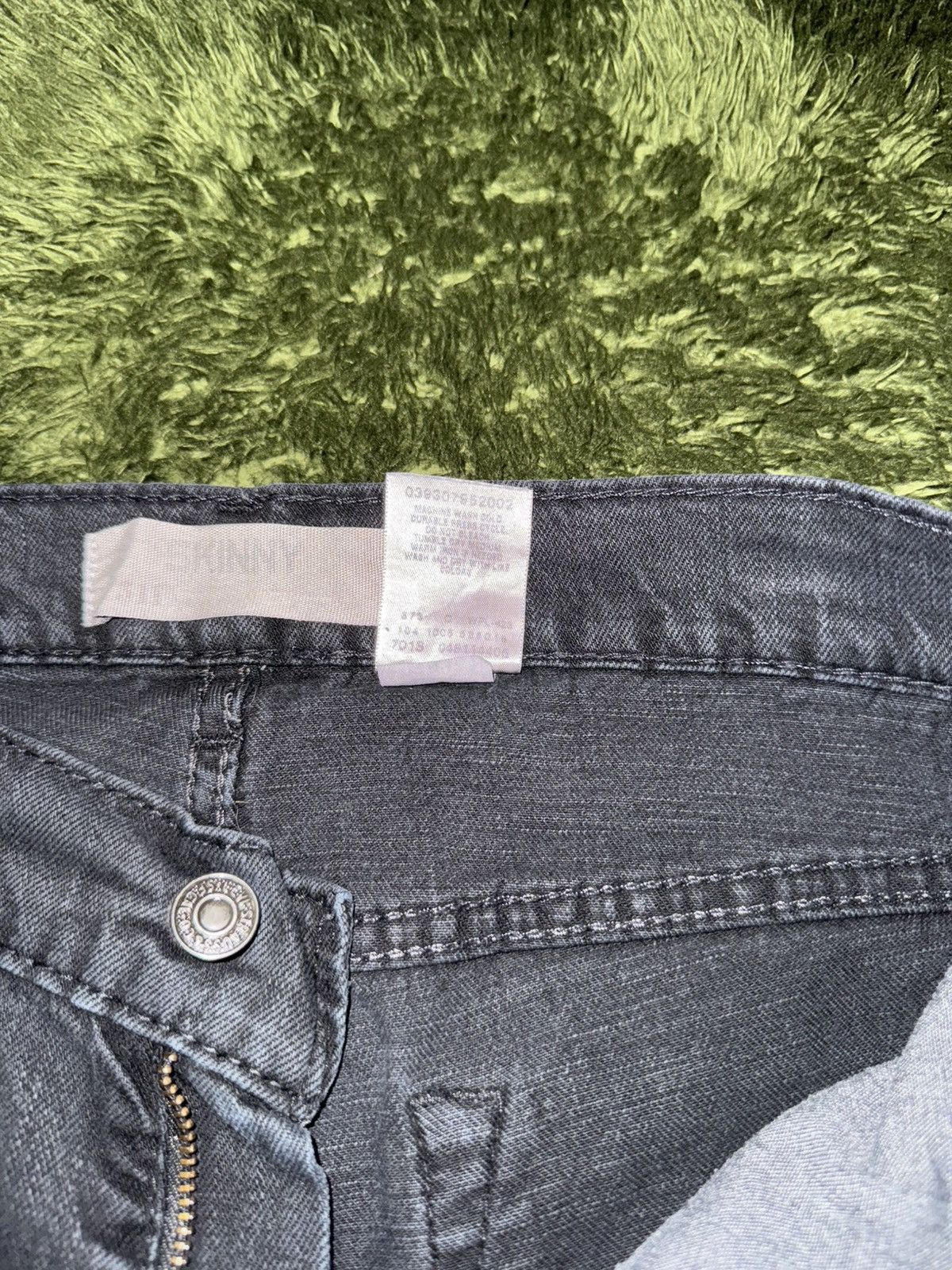 Levi's [W33/L32] Levis 511 USA Vintage Washed Denim Pants Black Size US 33 - 4 Thumbnail