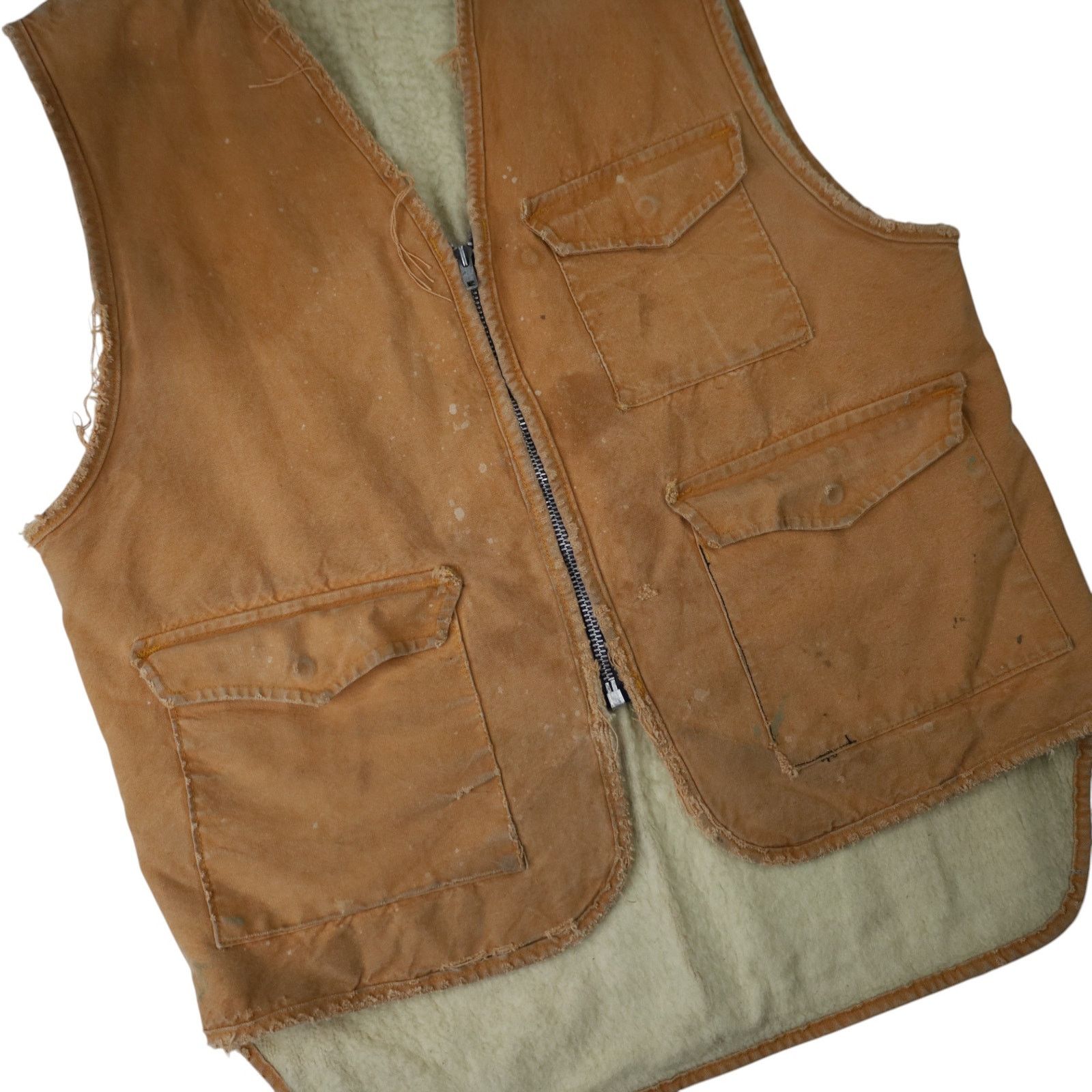 Vintage VTG Distressed Western Trails Bend Oregon Sportsman Vest Size US M / EU 48-50 / 2 - 3 Thumbnail