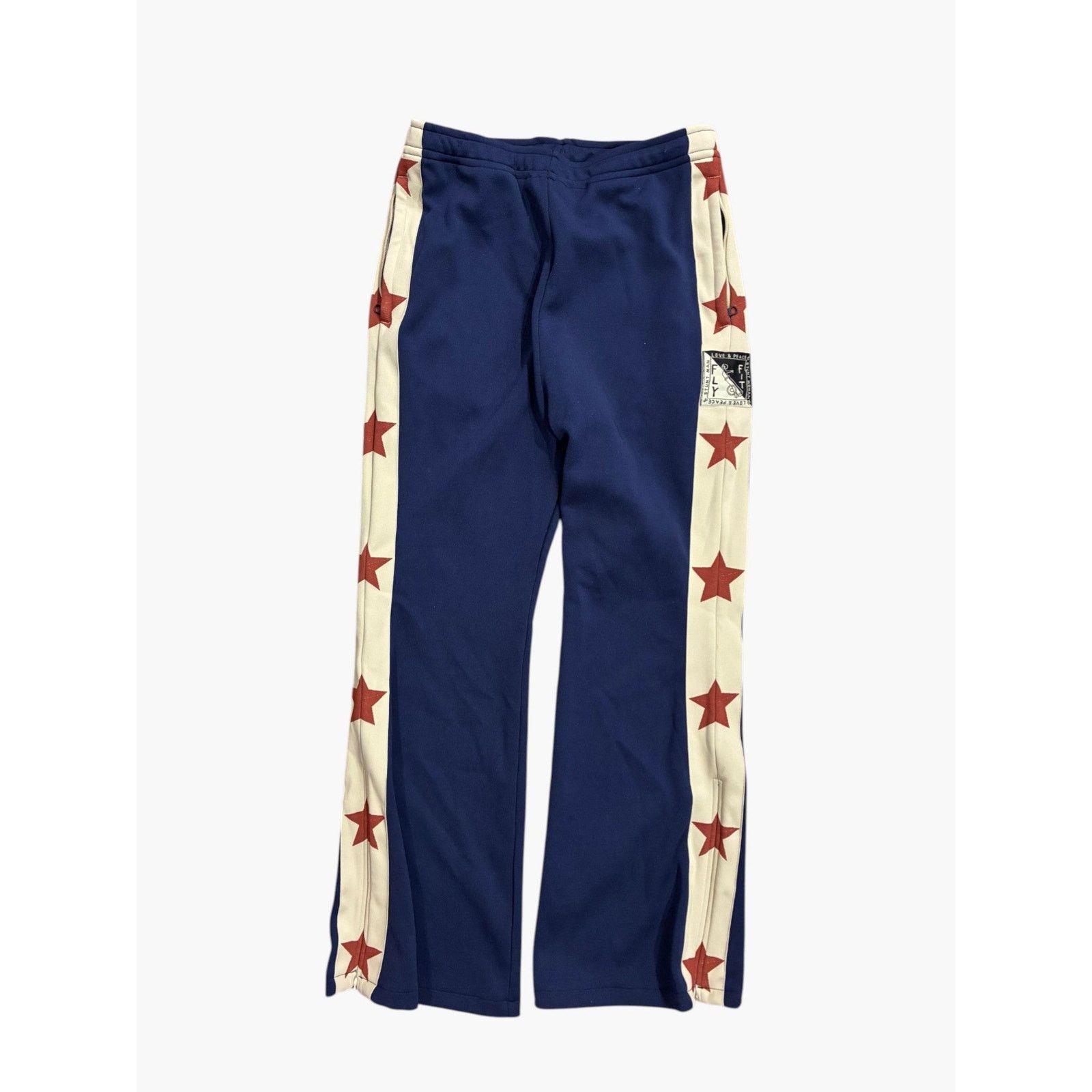Kapital Kapital Striped Navy & Cream Track Pants Size US 36 / EU 52 - 1 Preview