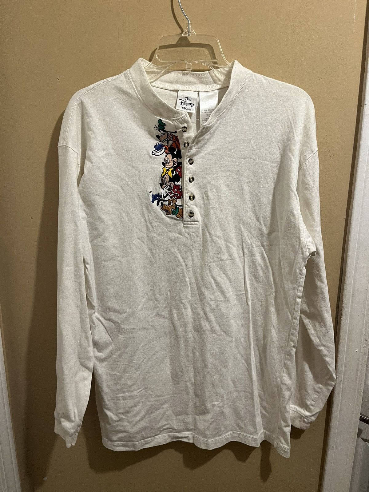 Disney × Vintage Vintage Mickey and friends long sleeve Size US L / EU 52-54 / 3 - 2 Thumbnail