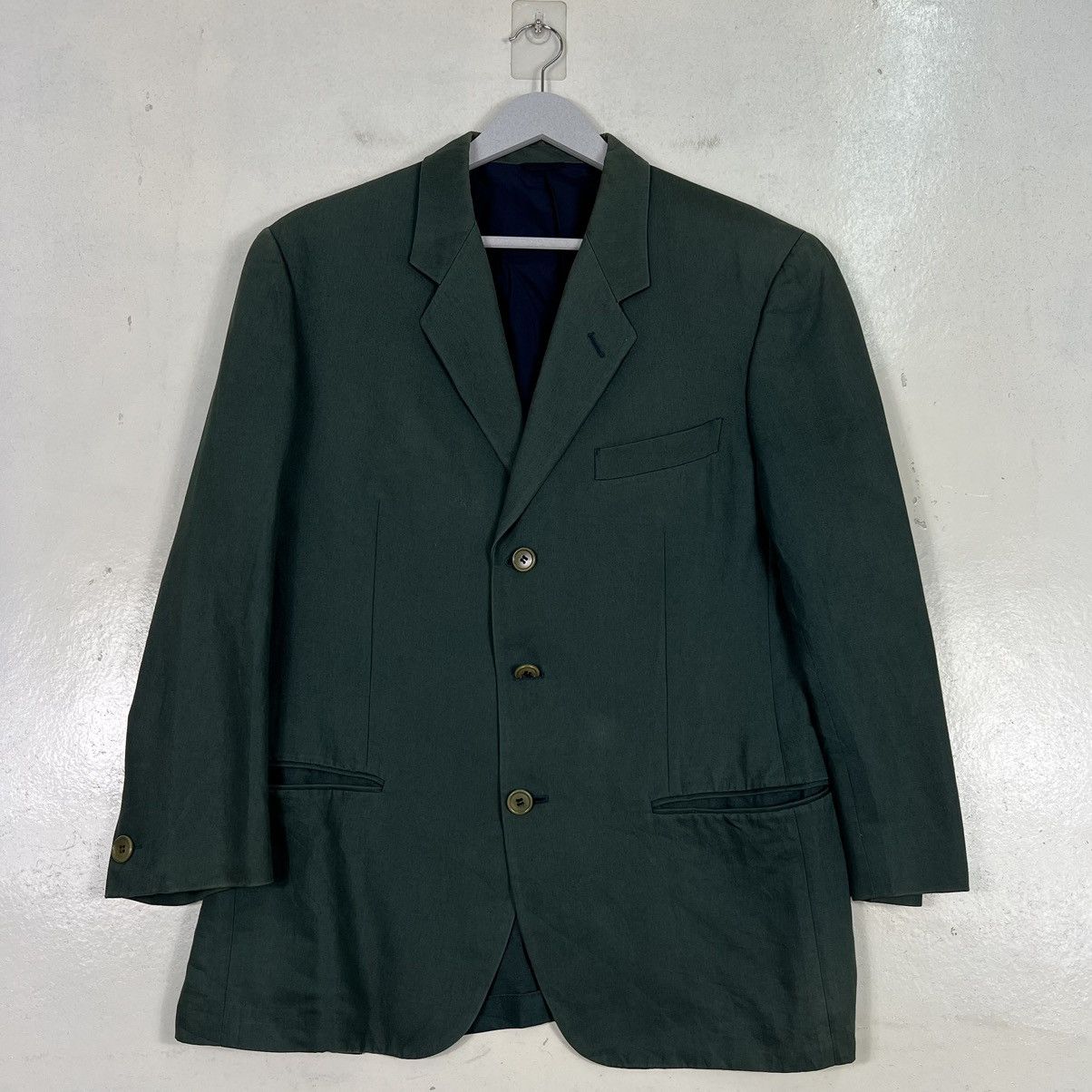 Romeo Gigli 🔥 ROMEO GIGLI MOLESKIN BLAZER JACKET Size US M / EU 48-50 / 2 - 2 Thumbnail