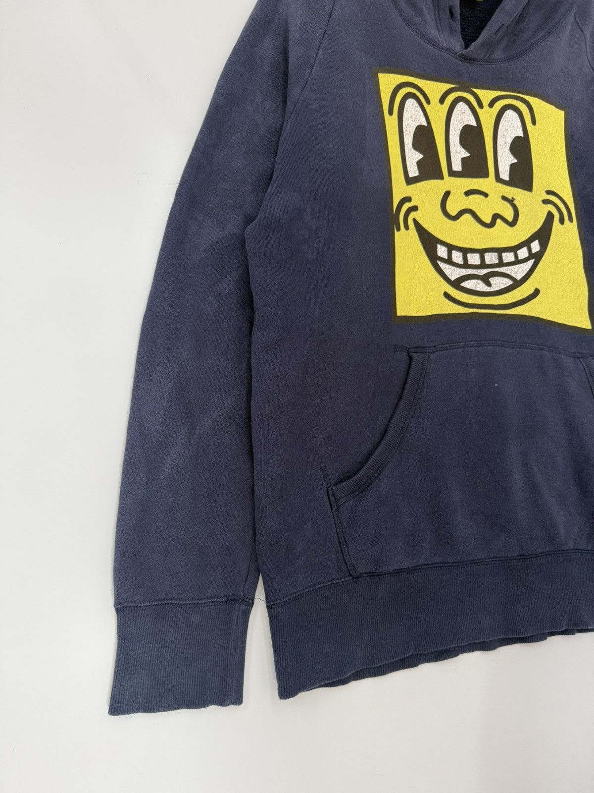 Keith Haring 🔥 Uniqlo Japan Keith Haring Super Faded Sweat Hoodie - XL Size US L / EU 52-54 / 3 - 3 Thumbnail
