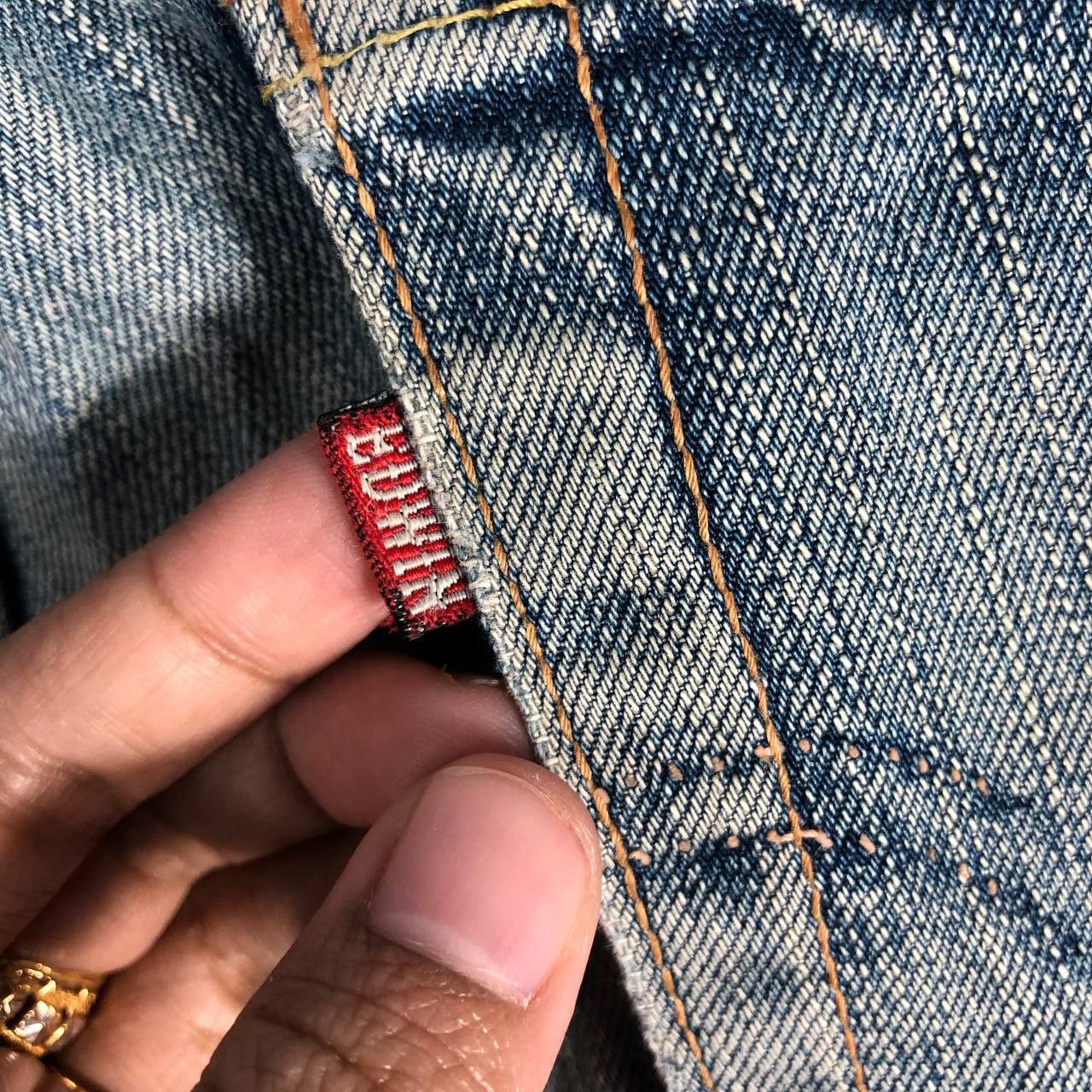 Edwin Vintage Edwin 504 Denim Jean Size US 28 / EU 44 - 12 Thumbnail