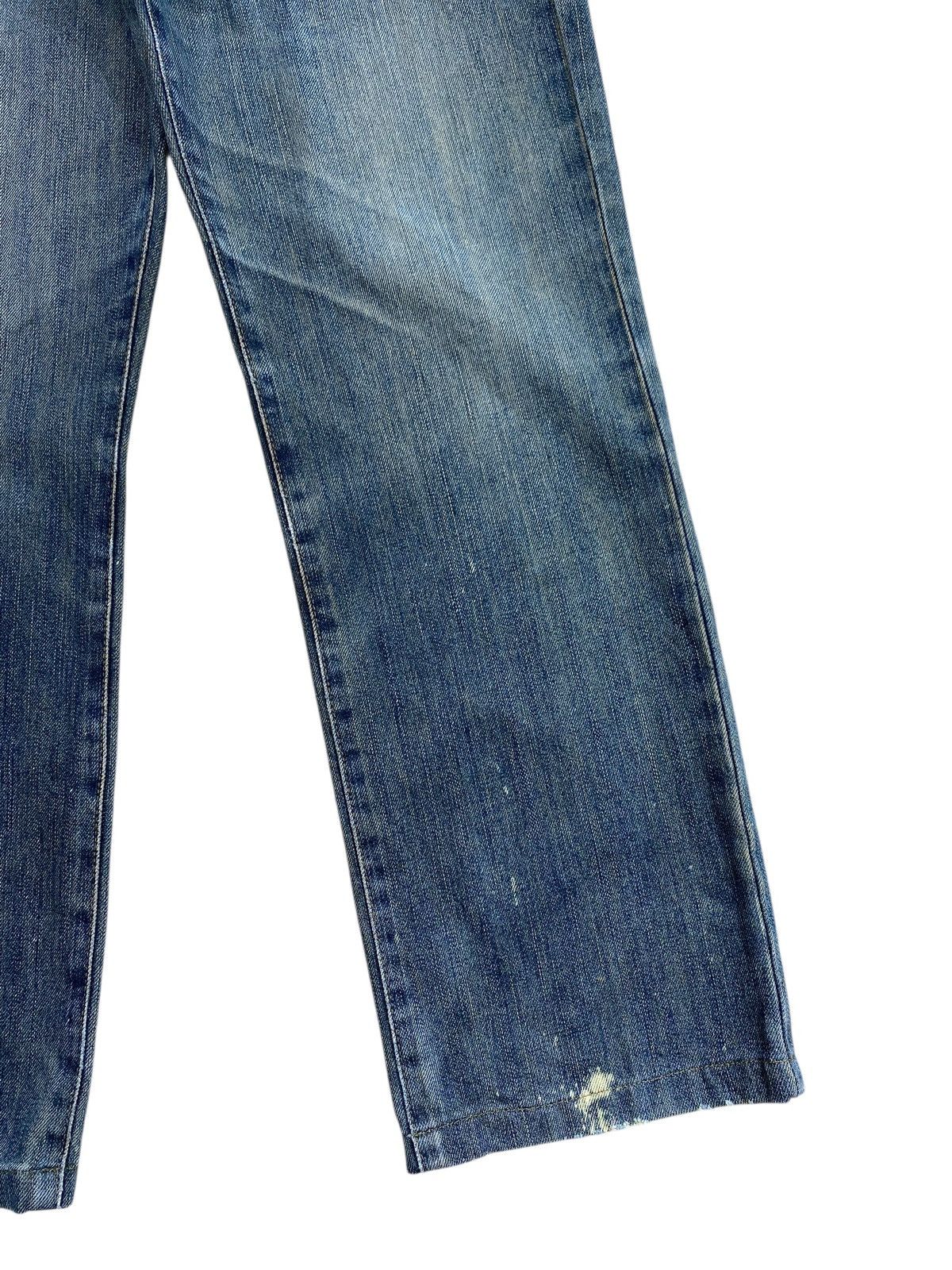Edwin Edwin Brand Faded Wash Ripped Style Loose Jeans Size US 30 / EU 46 - 6 Thumbnail