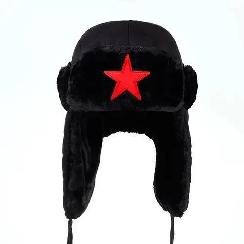 Japanese Brand × Other Red Star Lei Feng Outdoor Ear Flaps Hat Size ONE SIZE - 2 Thumbnail