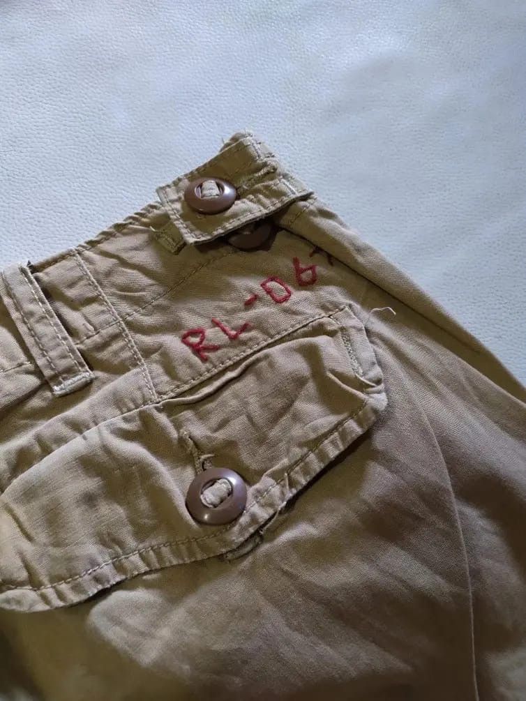 Polo Ralph Lauren Polo RL 67 Cargo Multi pocket Parachute Tactical Pants Size US 31 - 8 Thumbnail