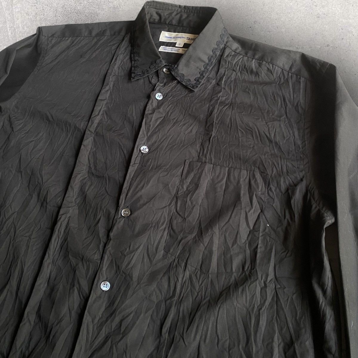 Comme des Garcons Comme Des Garcons Pleated Oversize Shirt Size US S / EU 44-46 / 1 - 2 Thumbnail
