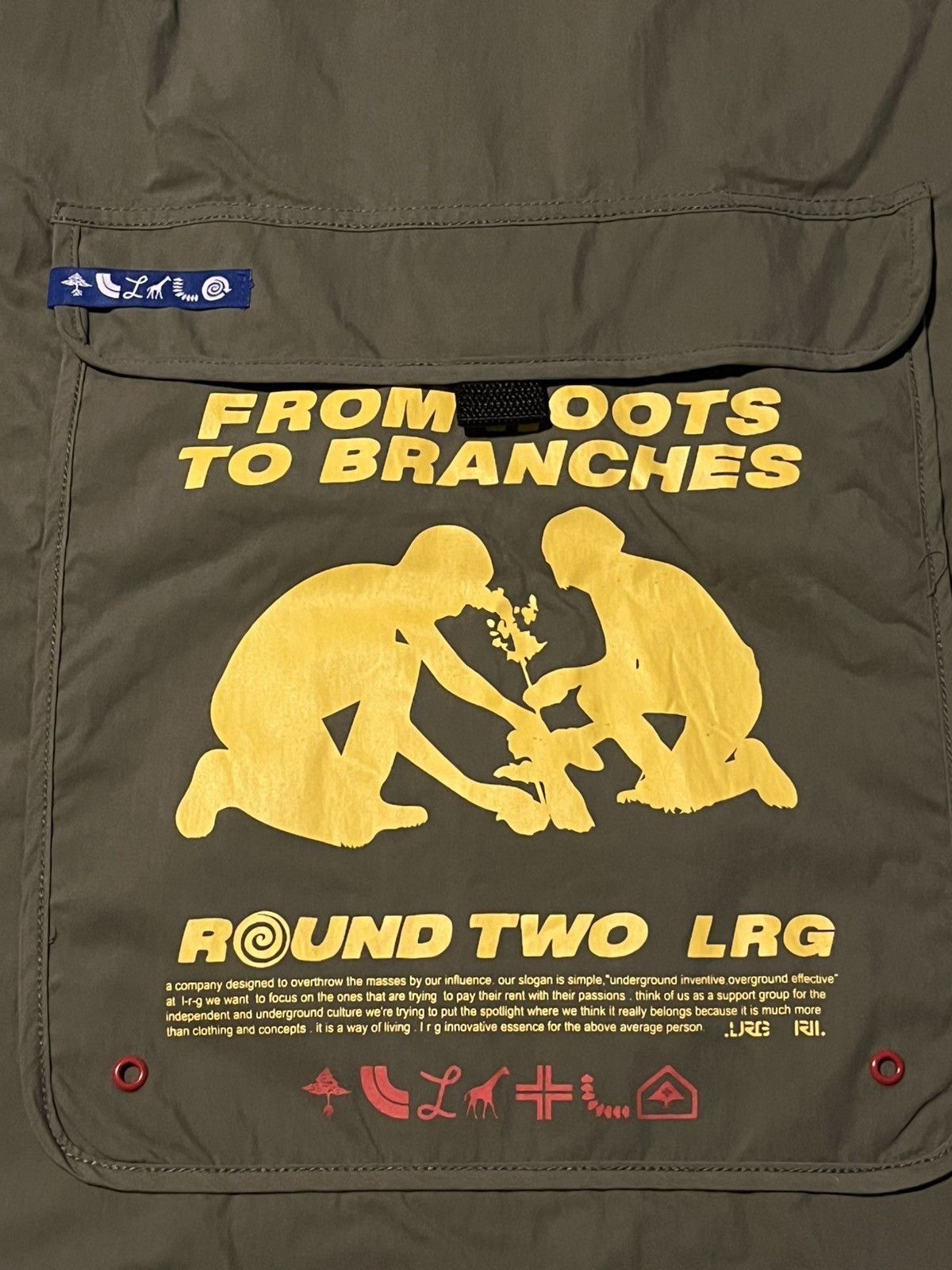 Round Two LRG L-R-G Lifted Research Group Round Two Cargo Jacket DS Size US L / EU 52-54 / 3 - 13 Thumbnail