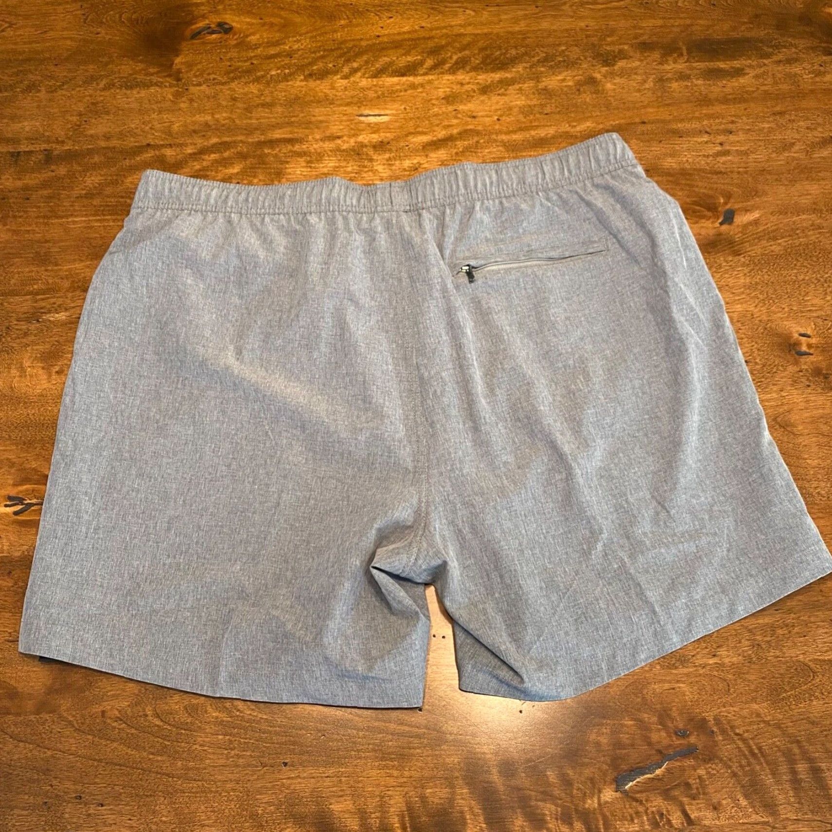 Onia Onia Shorts Mens 2XL Gray Lined Drawstring 6.5" Inseam Athletic Workout Size US 39 - 7 Thumbnail
