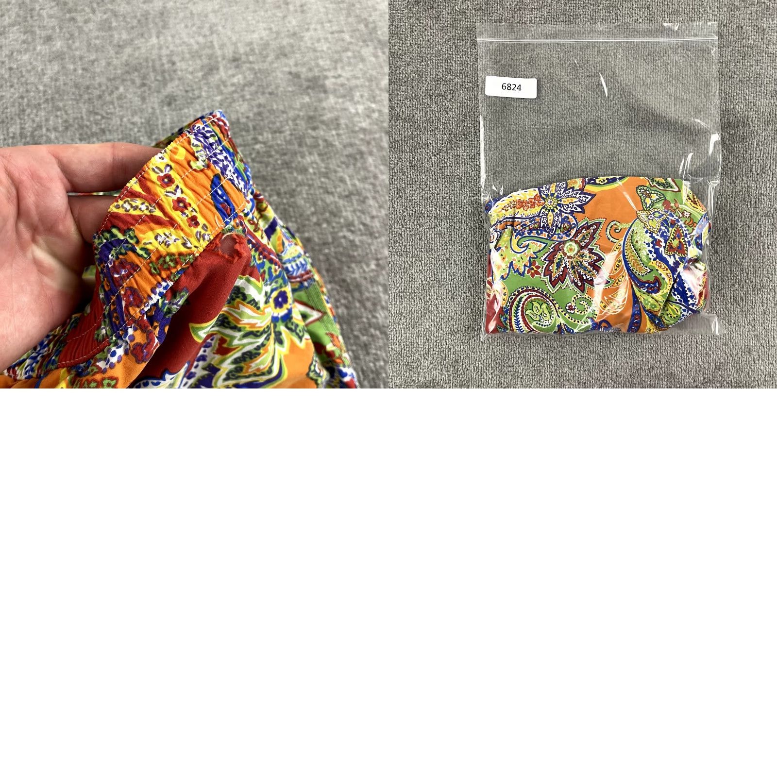 Polo Ralph Lauren POLO RALPH LAUREN Swim Trunks Mens 32 x 7" Unlined Paisley Board Shorts Size US XS / EU 42 / 0 - 9 Thumbnail