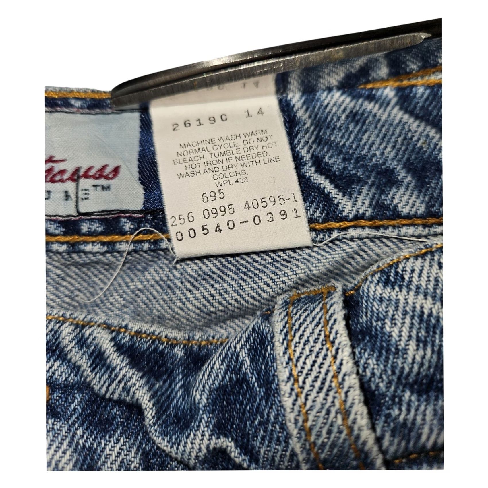 Levi's VINTAGE Levi's 540 Jeans Men 38x30.5 High Rise 90s Grunge Blue Cotton Straight Size US 38 / EU 54 - 3 Thumbnail