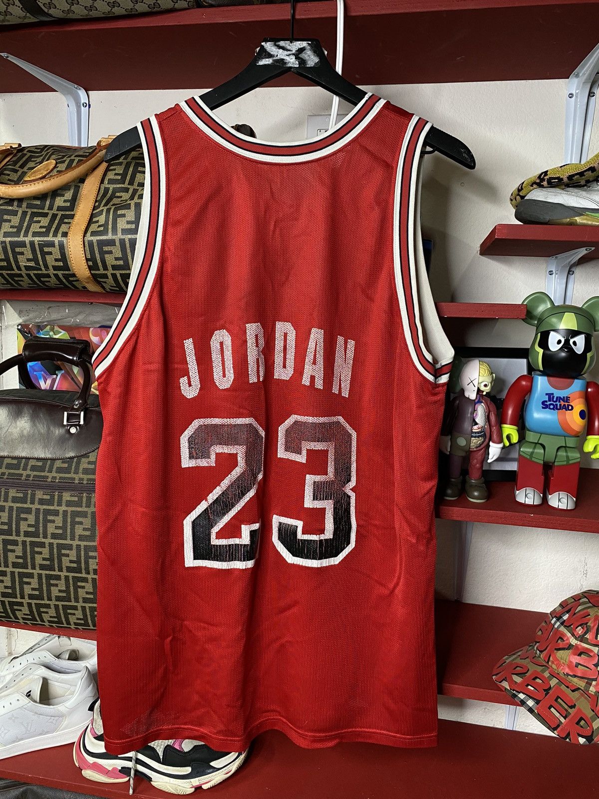 Champion × NBA × Vintage Vintage 90’s Bulls Champion Michael Jordan Jersey Large Size US L / EU 52-54 / 3 - 2 Thumbnail