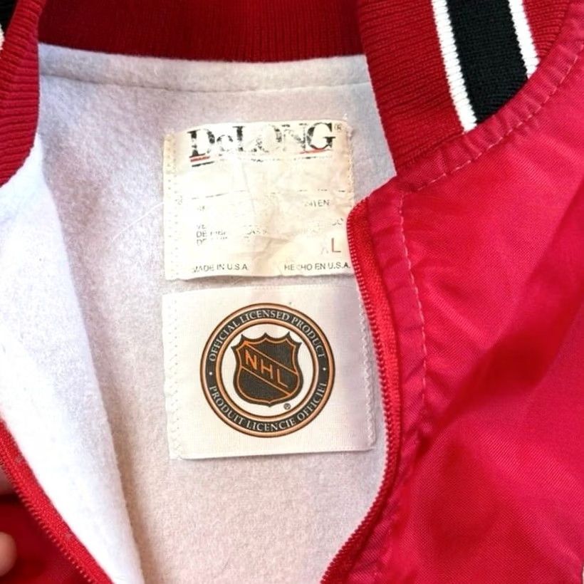Vintage VINTAGE Nike 90s Detroit Red Wings Windbreaker Jacket XL Made In USA Mens Size US XL / EU 56 / 4 - 3 Thumbnail