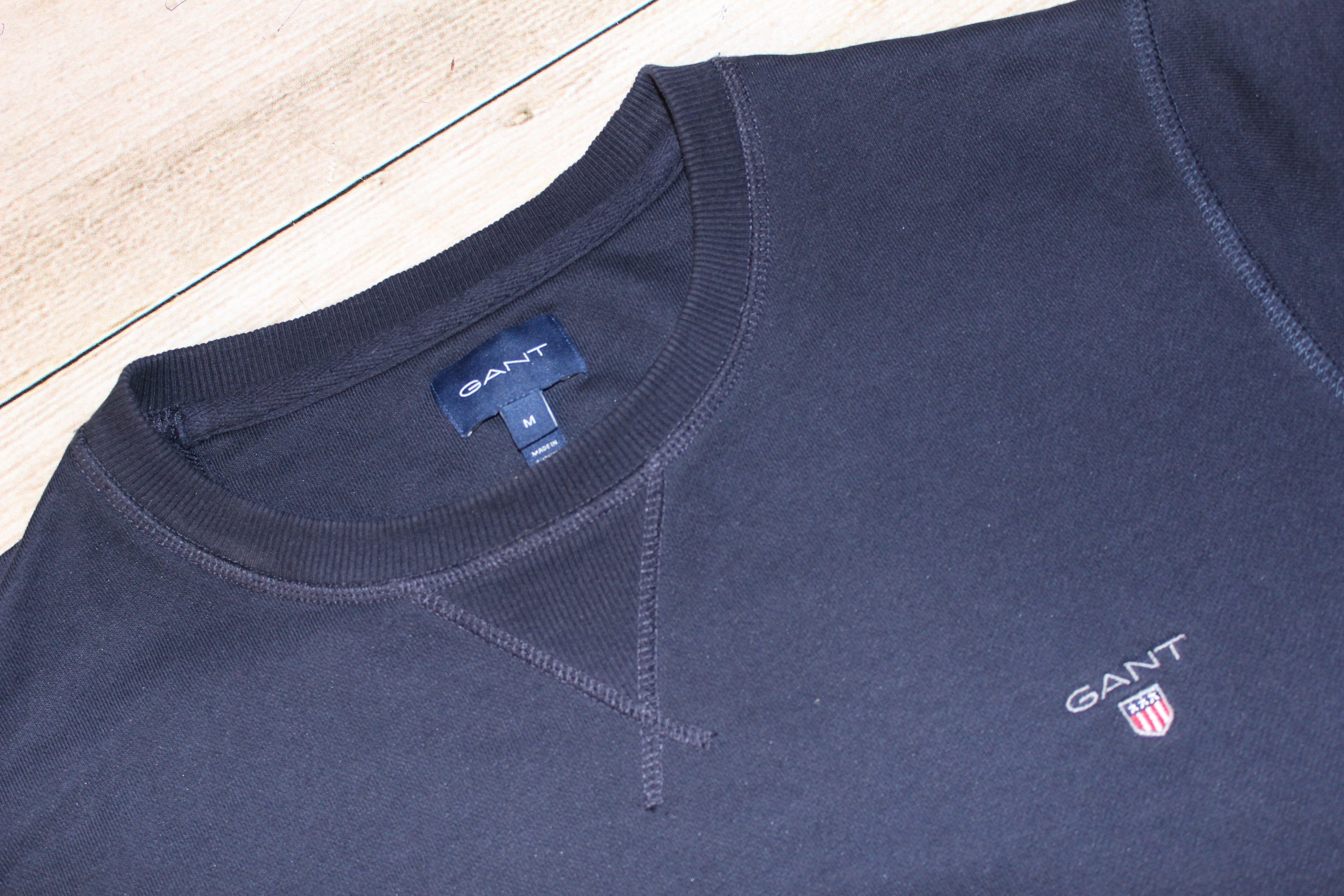 Gant Men's Gant Black Sweatshirt jumper Size M Size US M / EU 48-50 / 2 - 1 Thumbnail