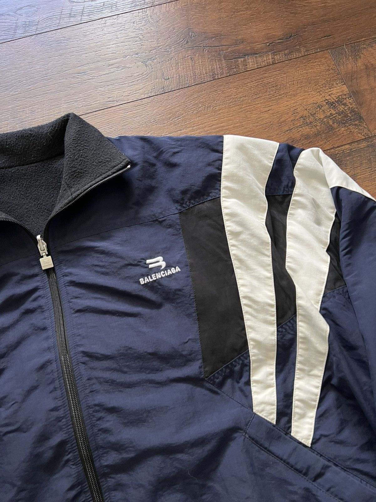 Balenciaga Balenciaga 'Sporty B' Reversible Track Jacket