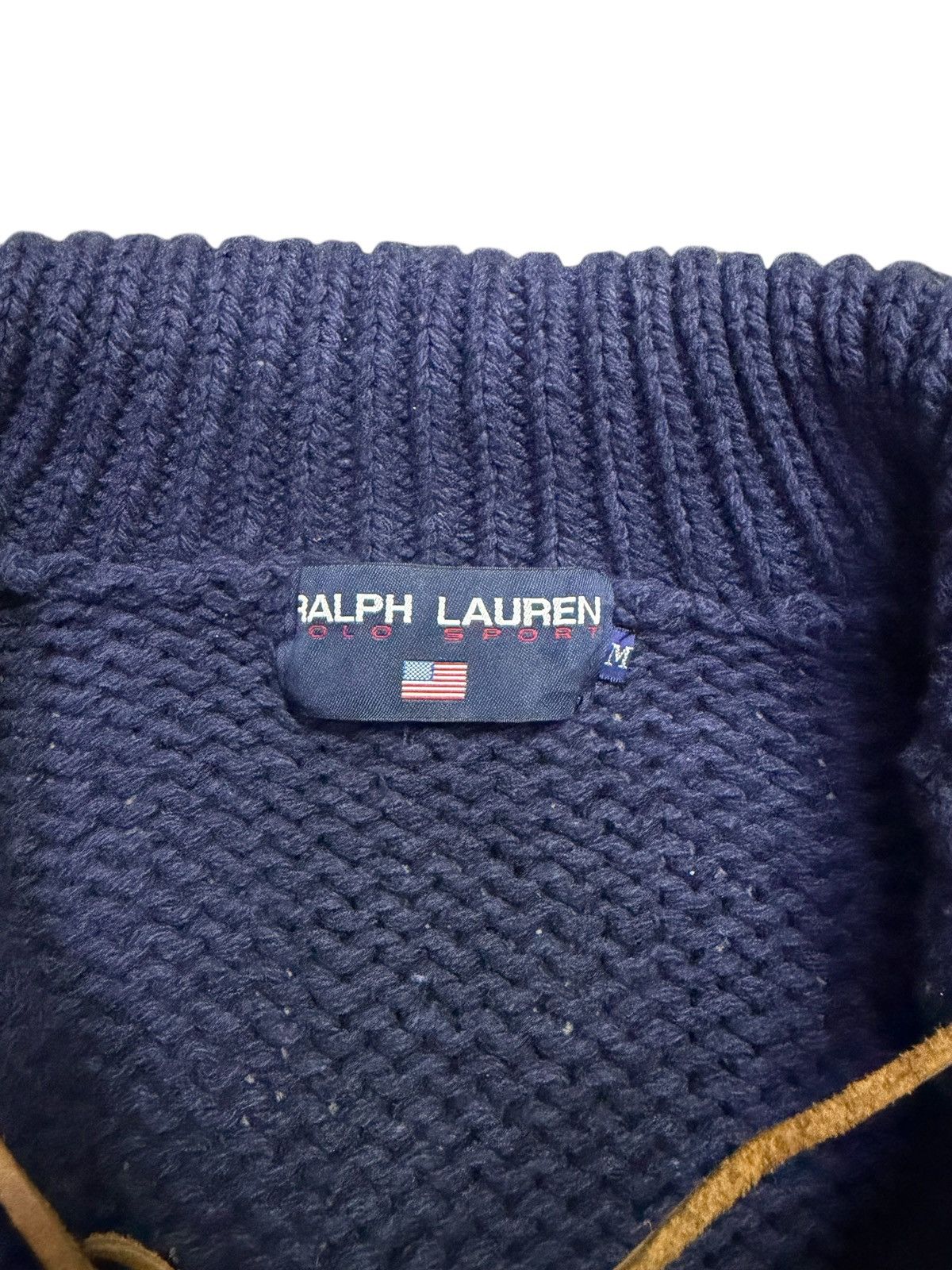 Polo Ralph Lauren Vintage Polo Sport Marine Supply Lace Up Polo Ralph Lauren Size US M / EU 48-50 / 2 - 4 Thumbnail