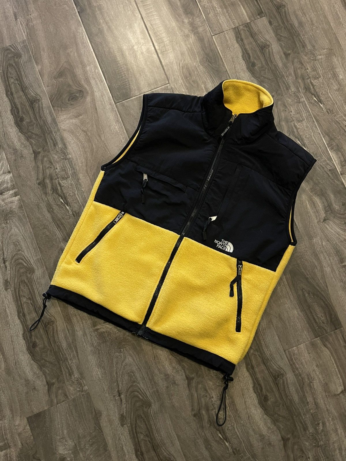 The North Face Vintage TNF The North Face Yellow Fleece Denali Vest Size US S / EU 44-46 / 1 - 1 Thumbnail