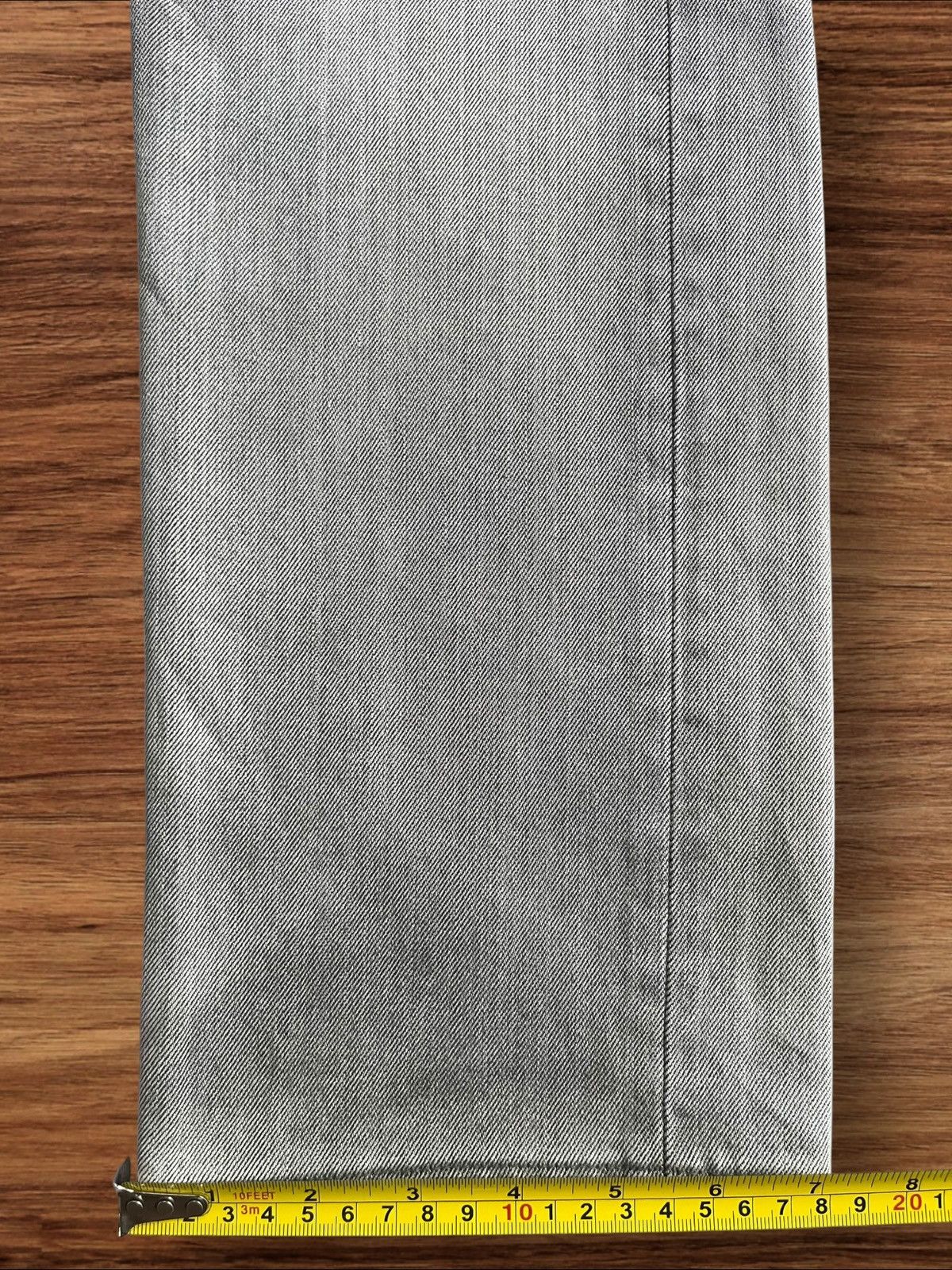 Levi's × Levi's Vintage Clothing Vintage Y2K Levi’s Grey Wash Distressed Slim Straight Jeans Size US 28 / EU 44 - 16 Thumbnail