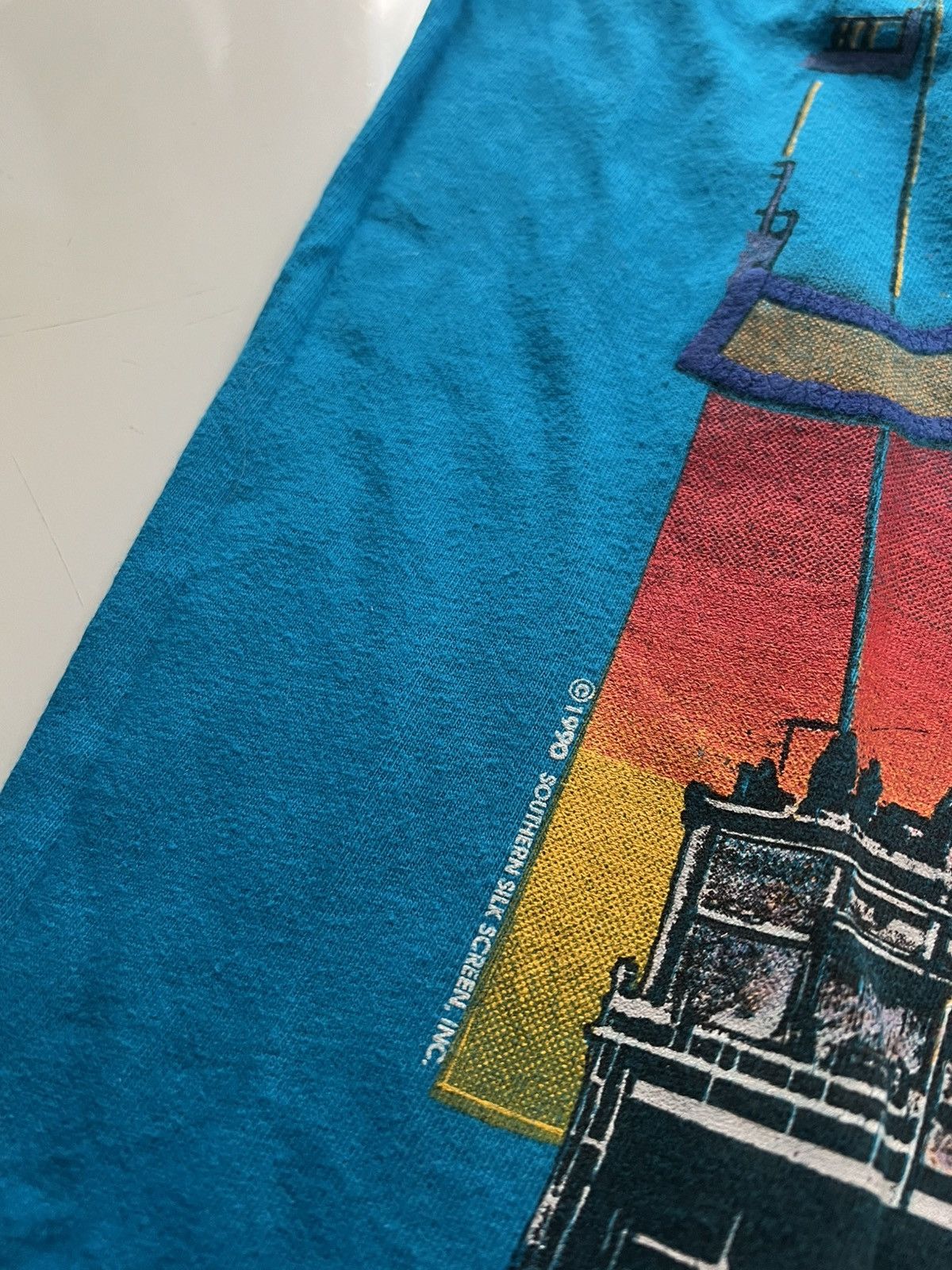 NASA 1990 NASA Kennedy Space Center Florida Single Stitch Tee Size US XL / EU 56 / 4 - 5 Thumbnail