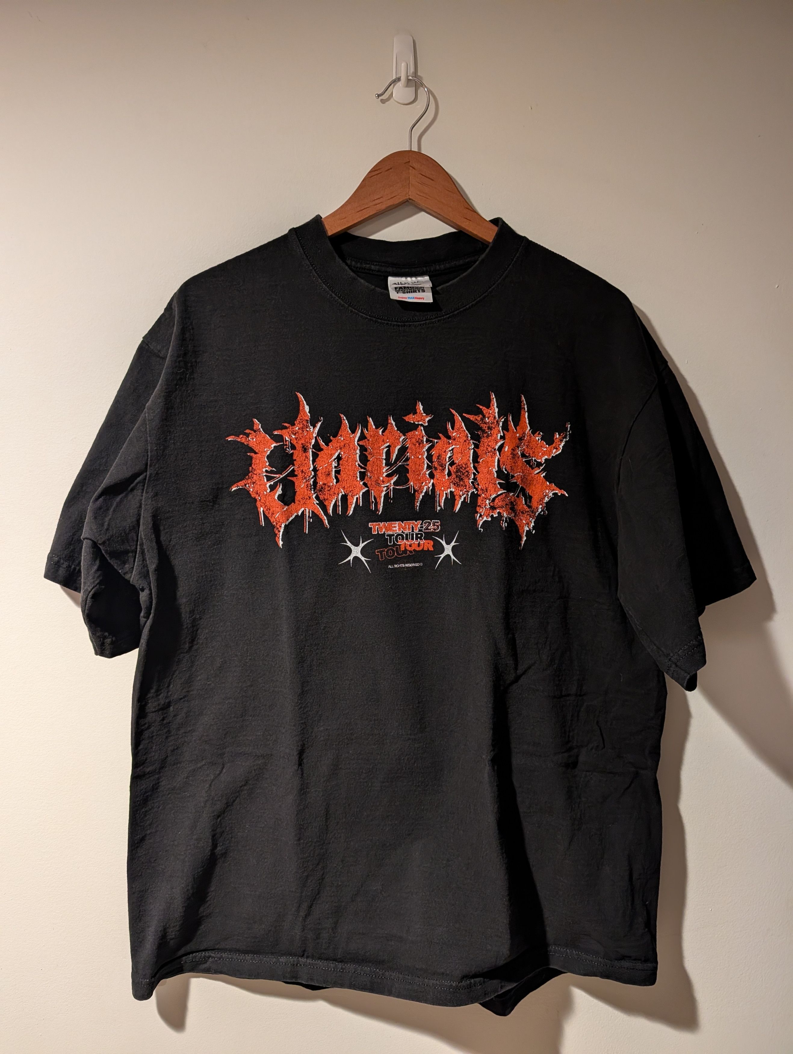Band Tees Varials WHERE THE LIGHT LEAVES Band Tour Music 2025 T-Shirt Size US XL / EU 56 / 4 - 1 Thumbnail