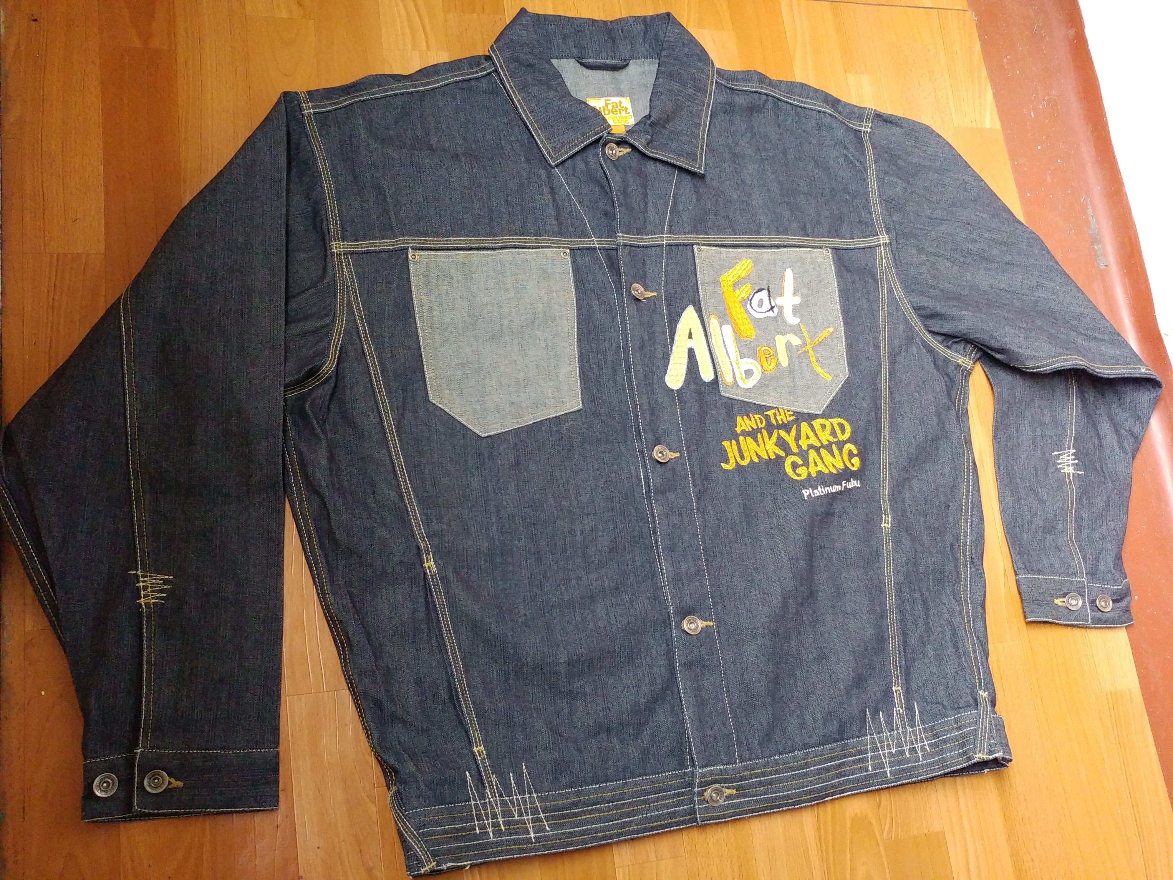 Fubu Platinum Fubu jacket Fat Albert and the Cosby Kids denim XL Size US XL / EU 56 / 4 - 10 Thumbnail