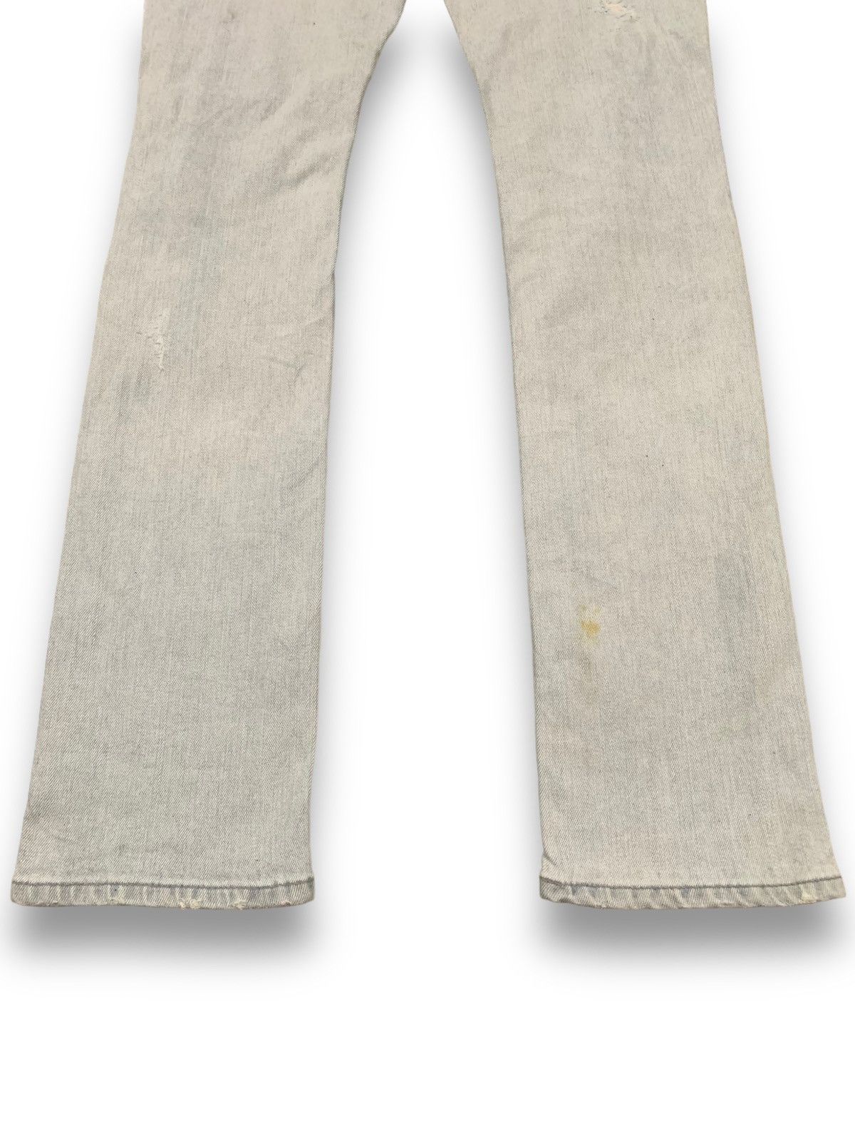 Number (N)ine Japanese Brand Gostar De Fuga Patched Distressed Punk Jeans Size US 31 - 12 Thumbnail