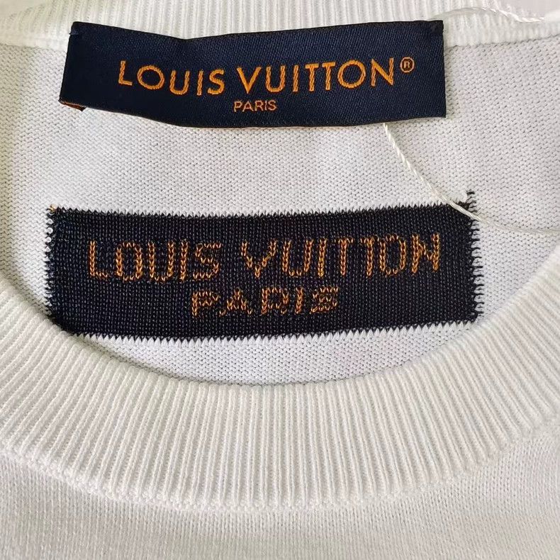 Louis Vuitton Louis Vuitton New Portrait Letter Print Logo Knit Short Sl Size US M / EU 48-50 / 2 - 3 Thumbnail