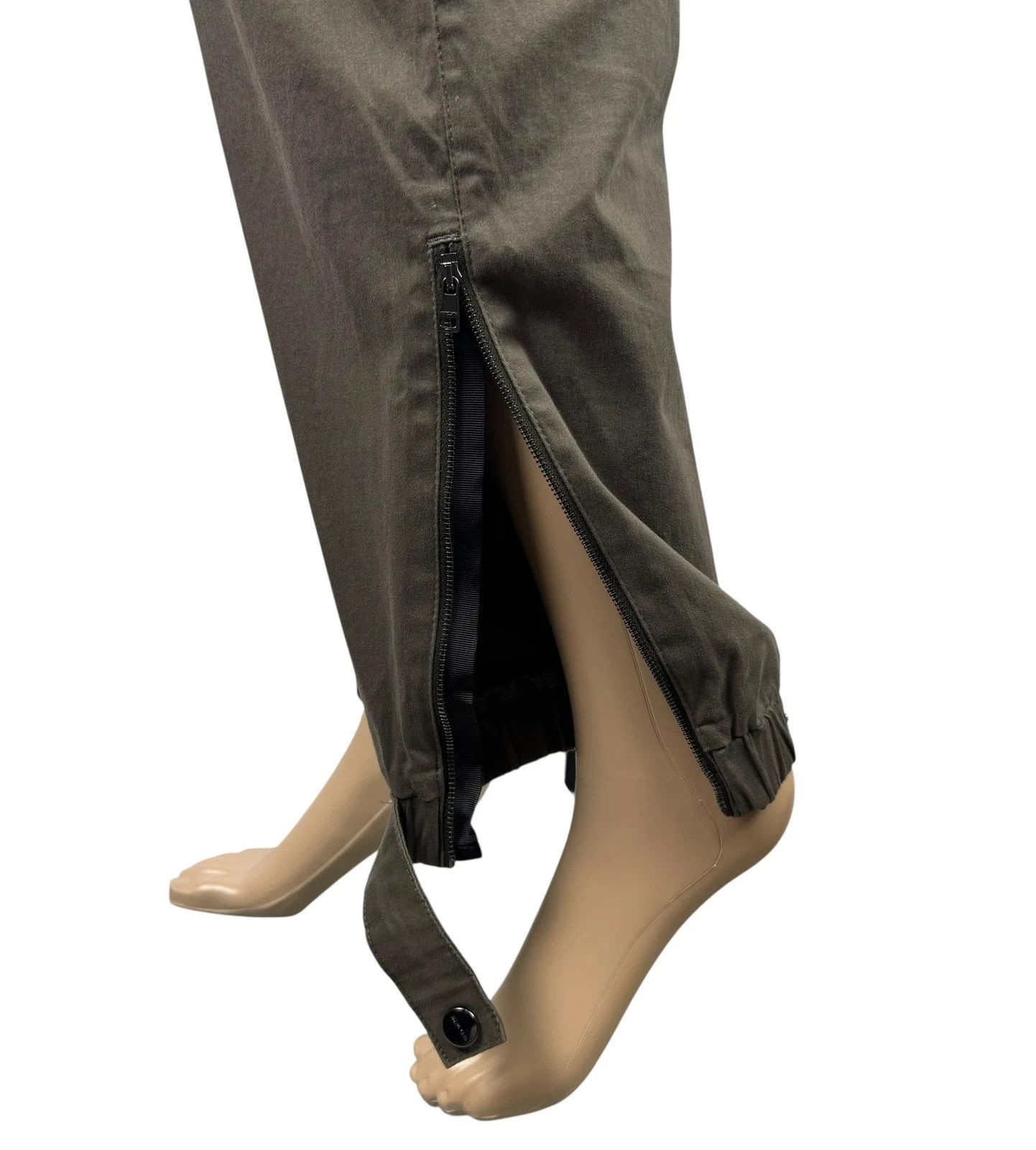 Other Marc Cain Khaki Cotton Pants Ankle Zip size 4 Size 36" / US 14 / IT 50 - 6 Thumbnail