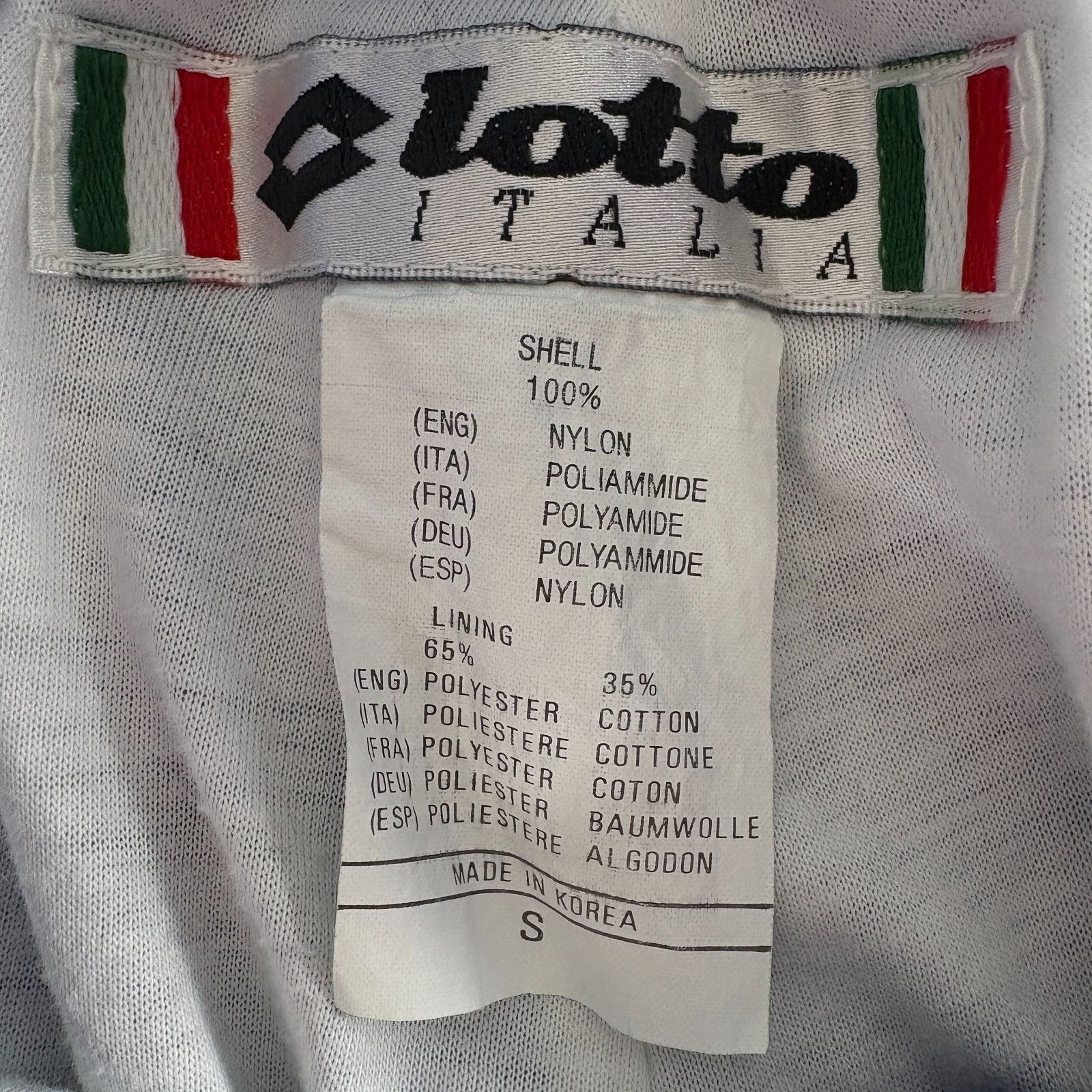 Lotto Sport Vintage Y2K Lotto Soccer Football Blue Athletic Lined Track Size US 26 / EU 42 - 8 Thumbnail