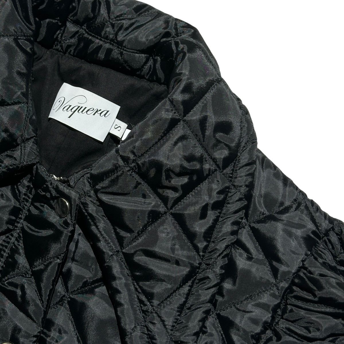 Vaquera Padded quilted cropped bomber Size S / US 4 / IT 40 - 2 Thumbnail